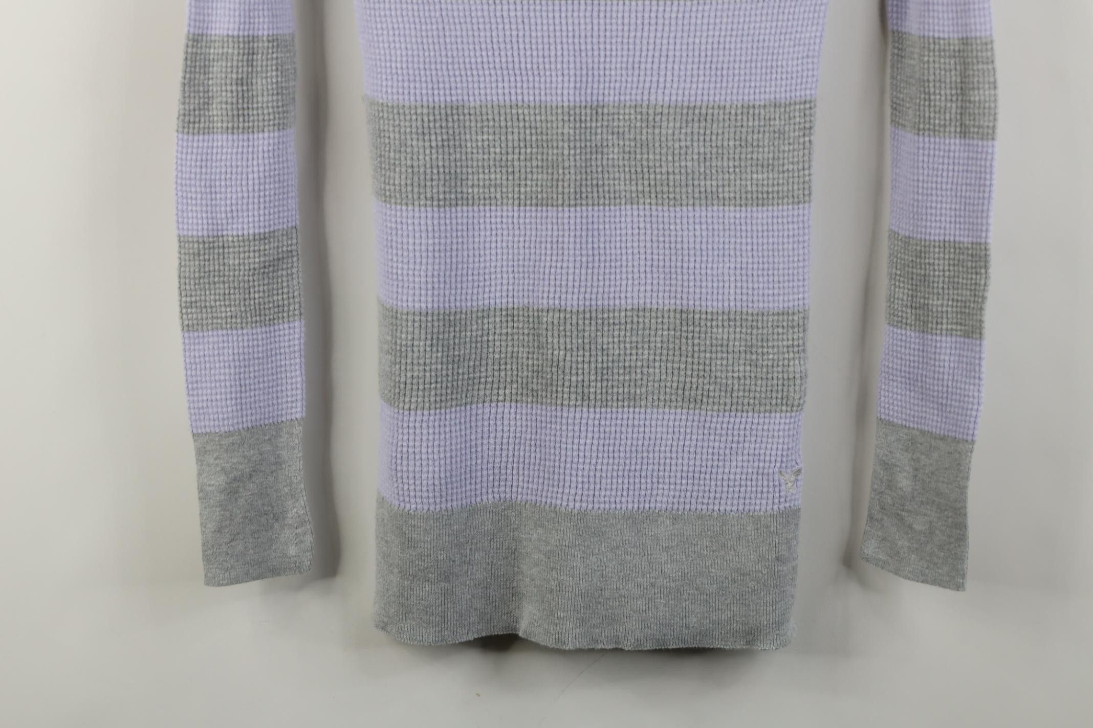 American Eagle Outfitters Vintage Y2K American Eagle Outfitters Thermal T-Shirt Size XS / US 0-2 / IT 36-38 - 3 Thumbnail