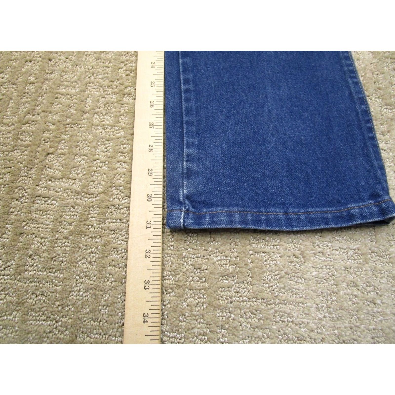 Wrangler Wrangler Jeans Men 28x32 Blue Cowboy Cut Slim Fit Western Pants Dark Wash Rodeo Jeans Mens Slim Size US 28 / EU 44 - 7 Thumbnail