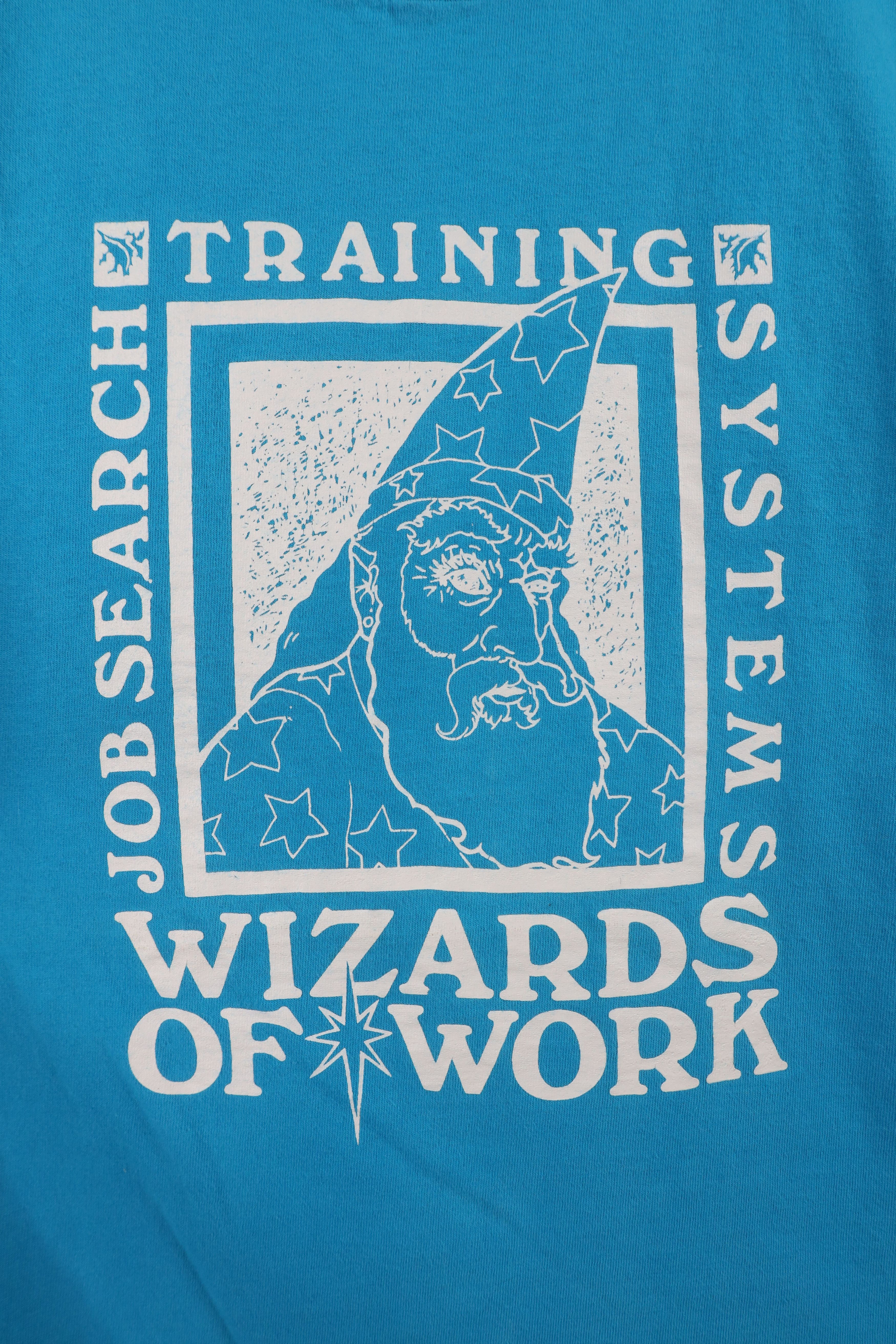 Vintage Vintage 90s The Wizards of Work Job Short Sleeve T-Shirt Size US XL / EU 56 / 4 - 4 Thumbnail