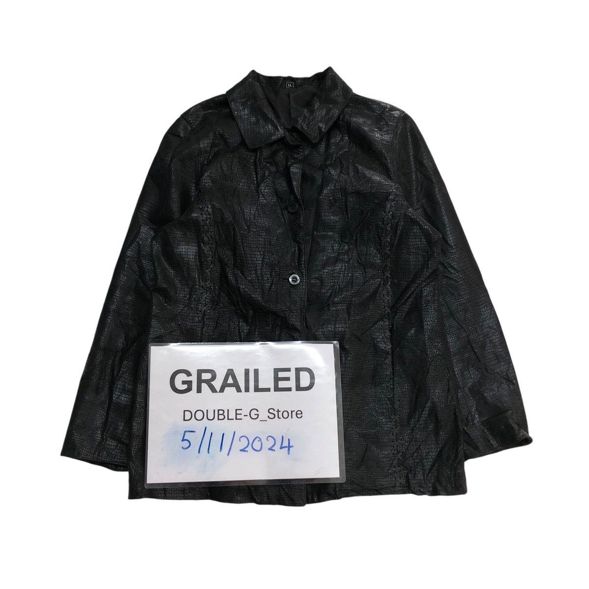 Japanese Brand 📌Vintage Biker Leather Jacket Captious Person Issey Miyake Size US L / EU 52-54 / 3 - 1 Thumbnail