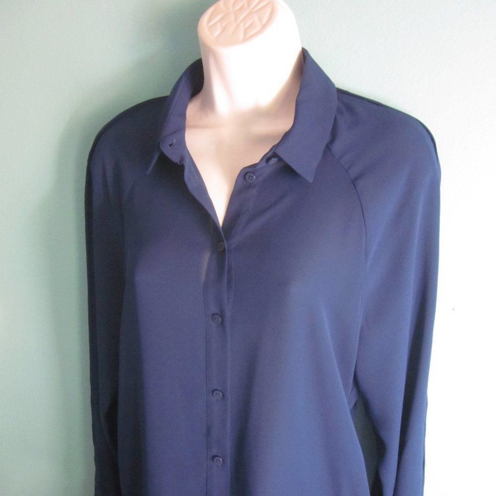 The Kooples The Kooples Sport Blue Blouse Size M / US 6-8 / IT 42-44 - 9 Thumbnail