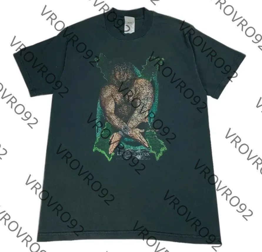 WWF RARE Vintage 90s Triple H Degeneration X WWF Tee T Shirt Size US M / EU 48-50 / 2 - 1 Thumbnail