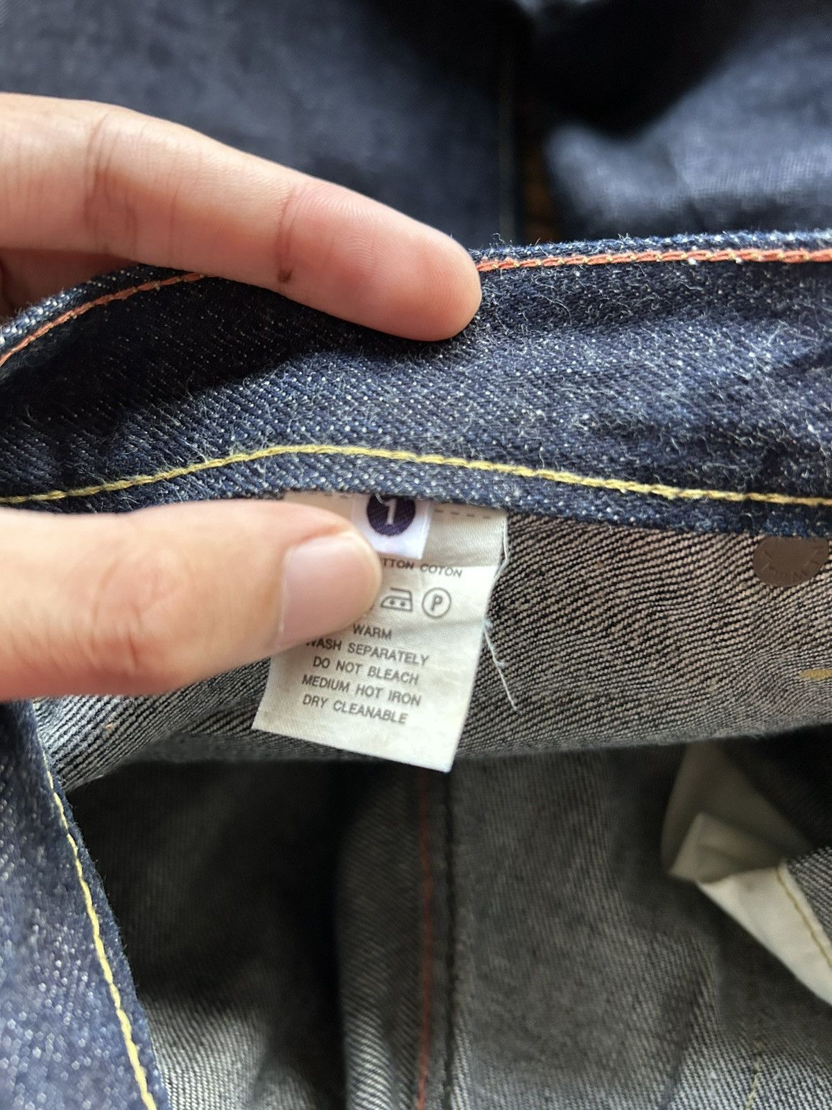 Japanese Brand × Kapital × Kapital Kountry KAPITAL NO WAR Redline Selvedge Denim ☠️ Size US 28 / EU 44 - 15 Thumbnail