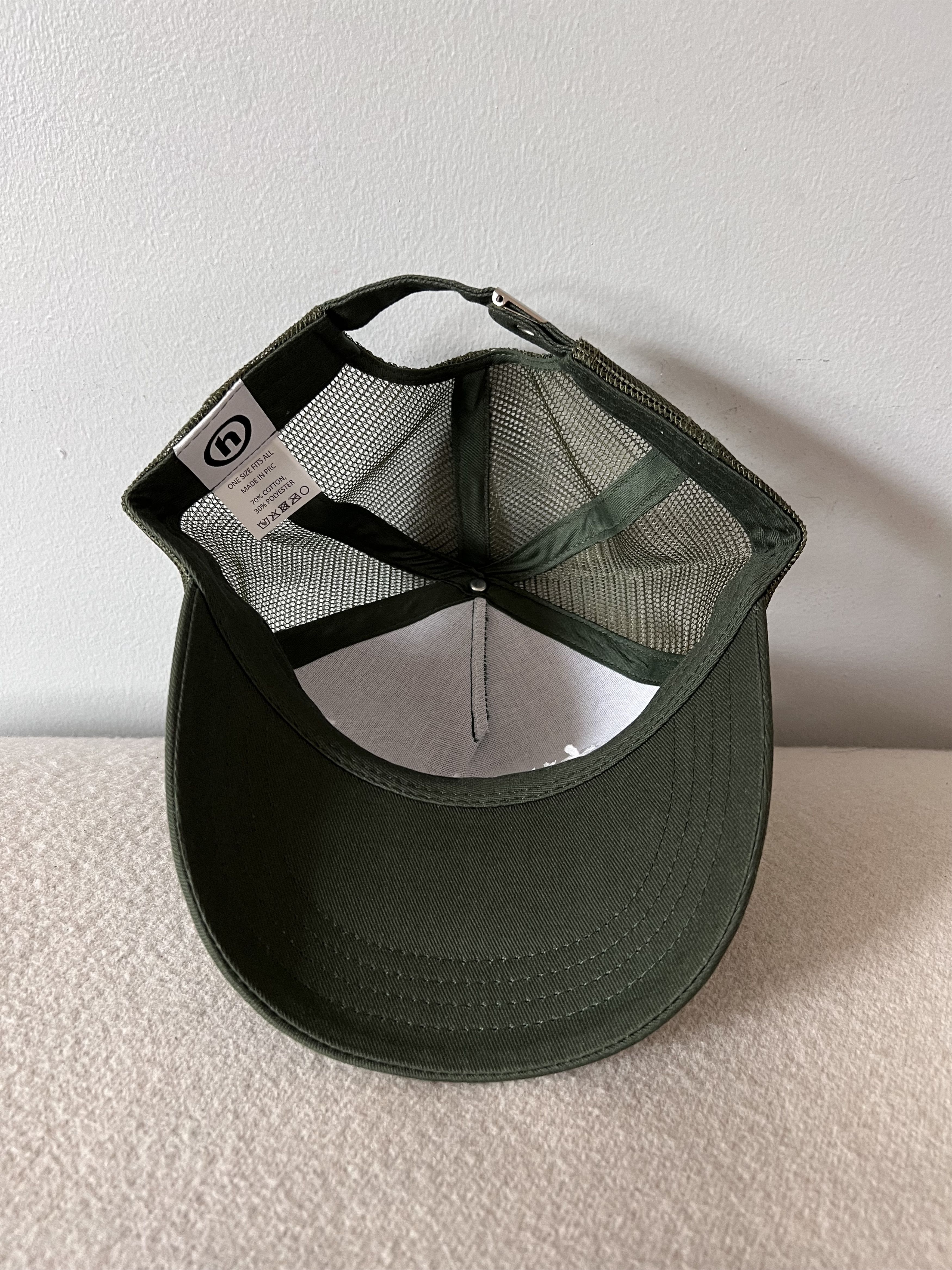 HIDDEN Hidden NY Bookmark Trucker Hat in Green Size ONE SIZE - 5 Thumbnail