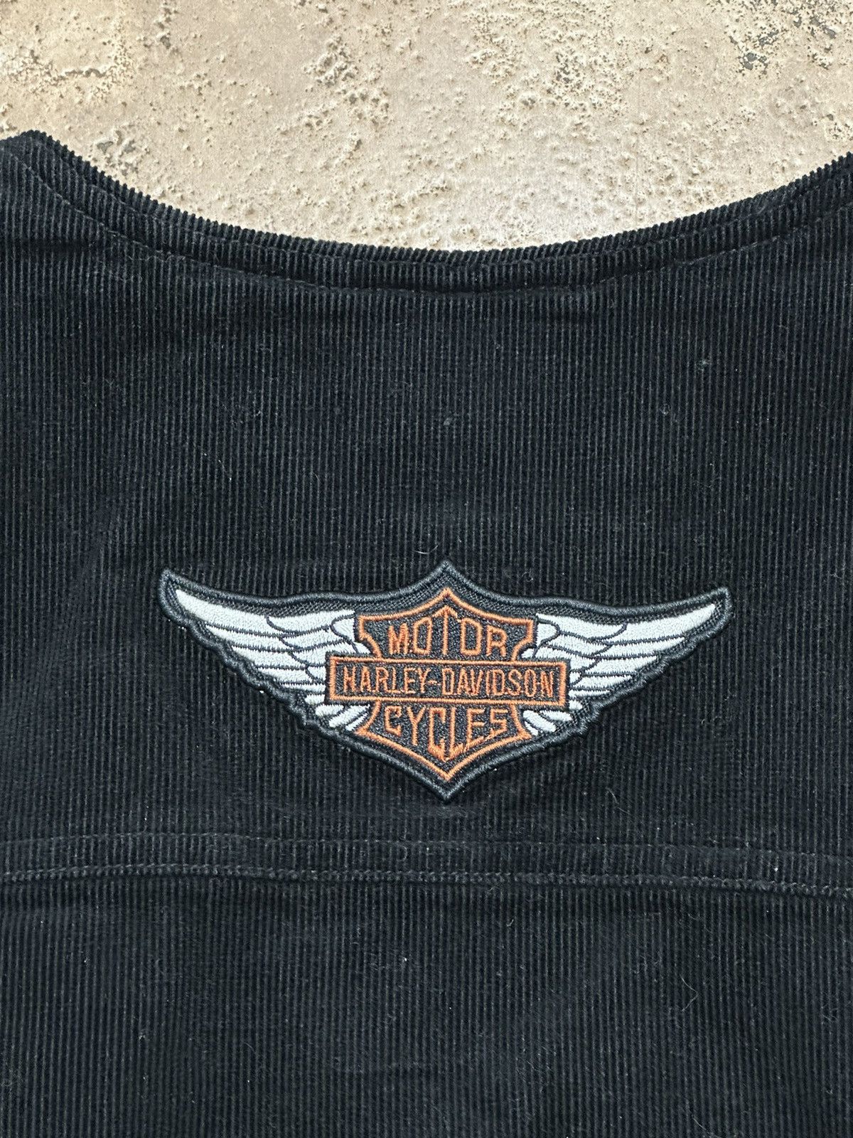 Harley Davidson Harley-Davidson Motorcycles Women’s Corduroy Riding Vest Size L / US 10 / IT 46 - 6 Thumbnail