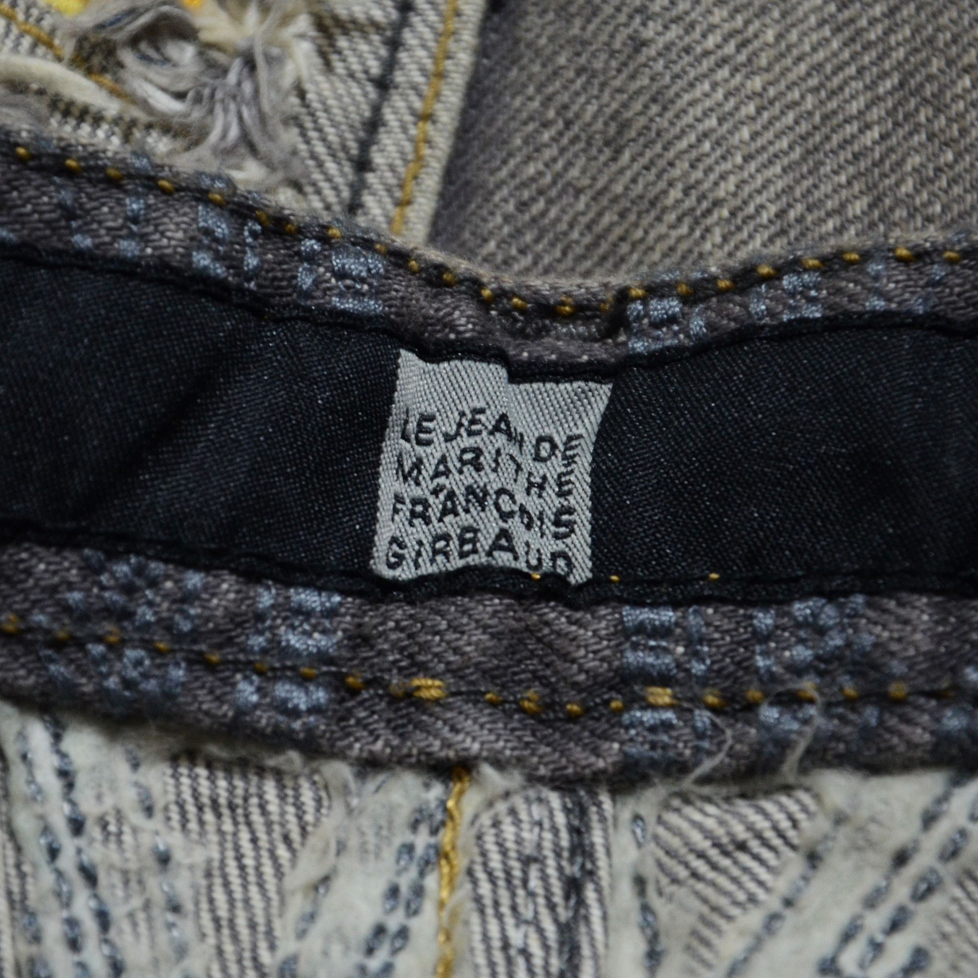 Marithe + Francois Girbaud M+FG Jeans Y2K Design Sample Item Special Pocket Size US 34 / EU 50 - 7 Thumbnail