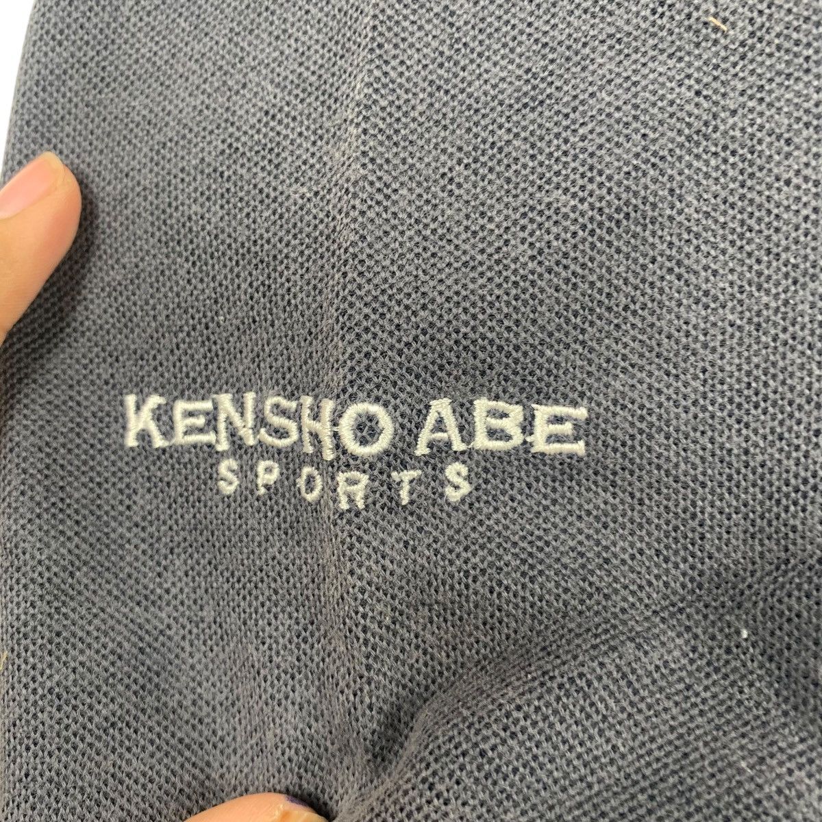 Vintage Vintage KENSHO ABE SPORTS Collection Argyle Polo Tee Shirt Size US M / EU 48-50 / 2 - 5 Thumbnail