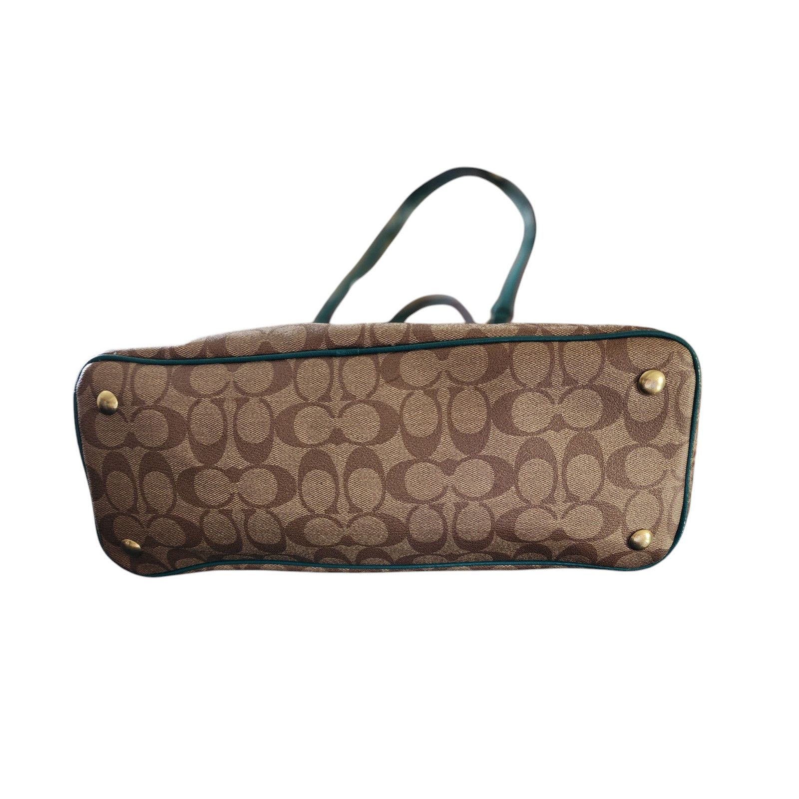 Coach Peyton Signature Jordan double zip Carry-All (COACH F24603) Size ONE SIZE - 7 Thumbnail