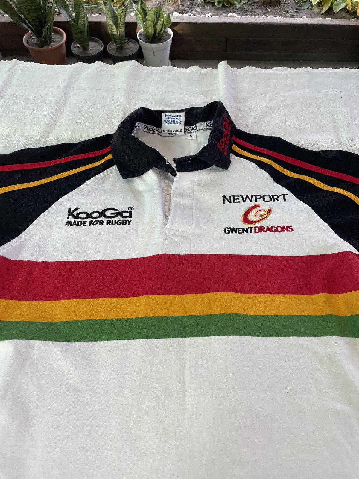 Other 2003-05 NEWPORT GWENT DRAGONS AWAY RUGBY SHIRT JERSEY KOOGA Size US S / EU 44-46 / 1 - 3 Thumbnail
