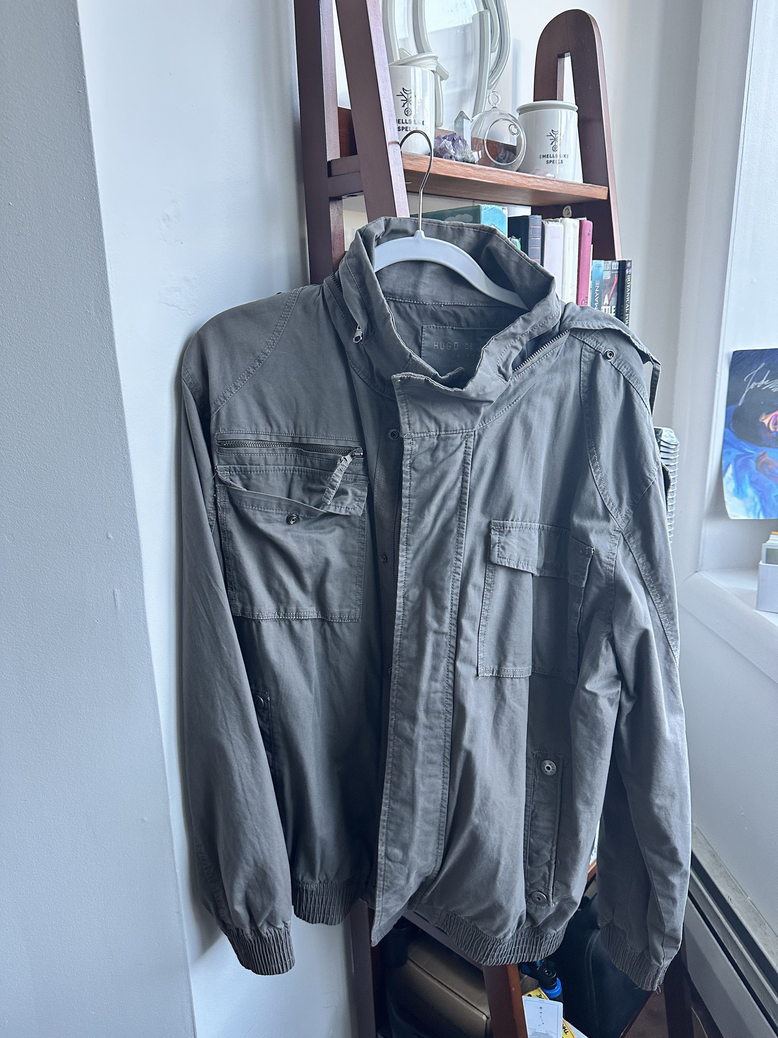 Hugo Boss Vintage Huge Boss Workwear Jacket Size US M / EU 48-50 / 2 - 2 Thumbnail