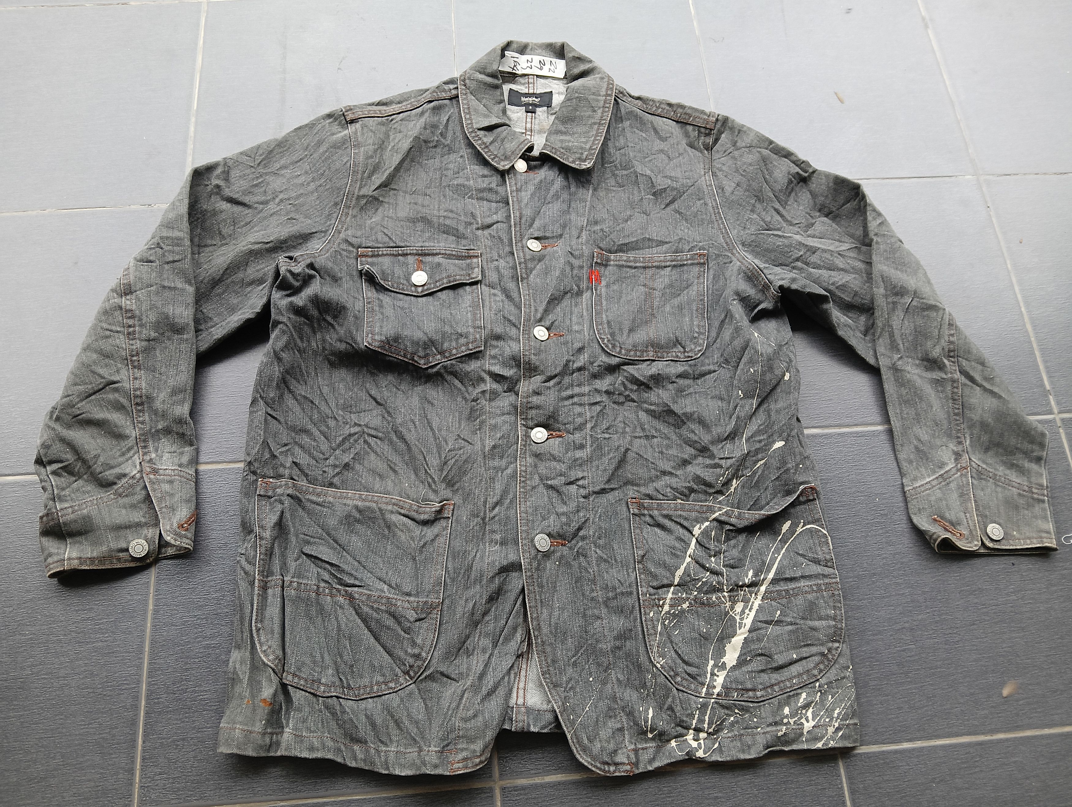 Mossimo mossimo jacket 4 pocket art design Size US L / EU 52-54 / 3 - 1 Thumbnail