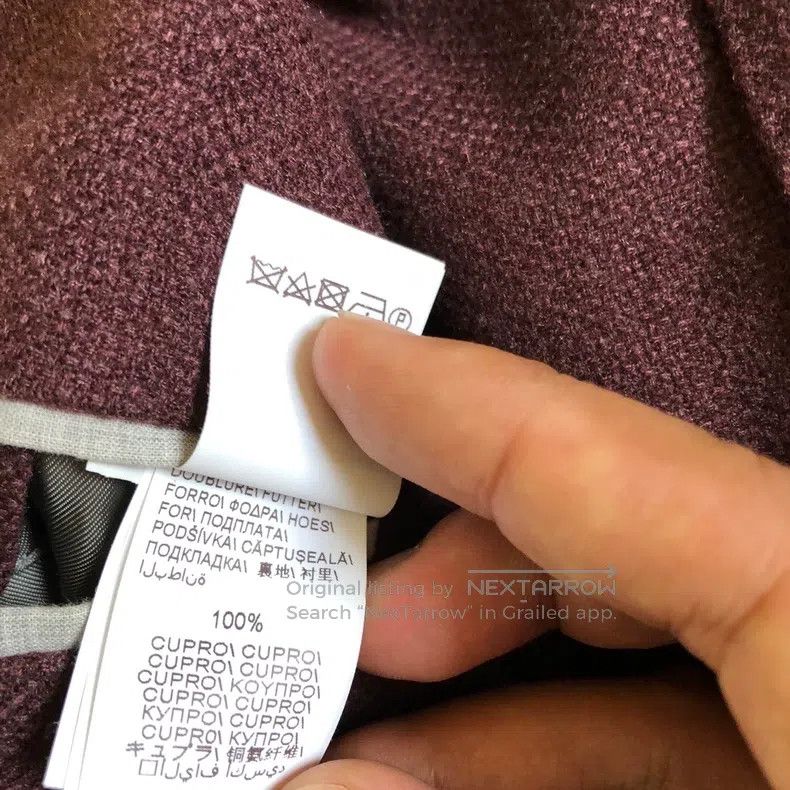 Brunello Cucinelli Brunello Cucinelli World's Finest Baby Cashmere Handmade T Size 50L - 6 Thumbnail