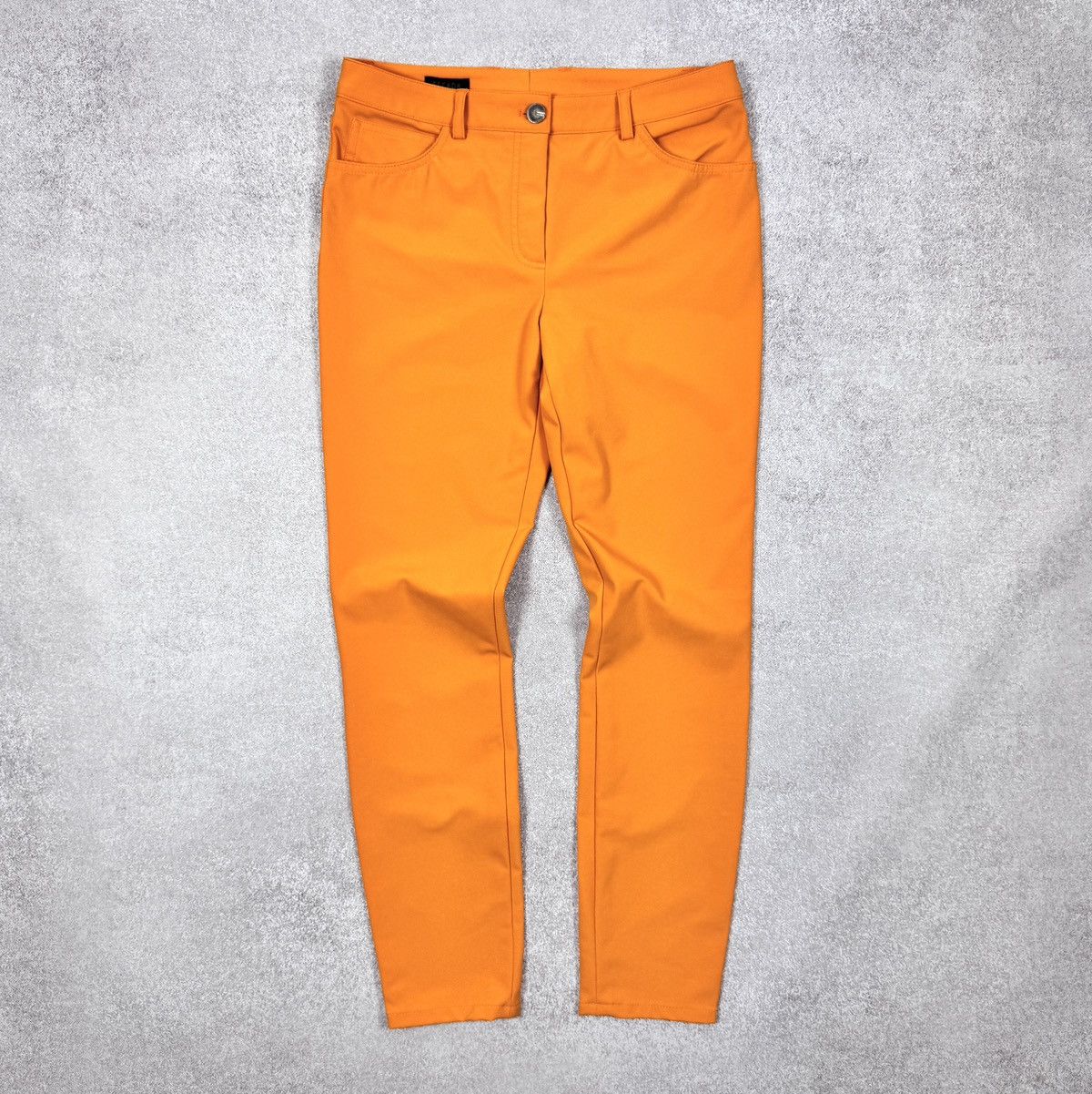 Escada Women's Escada Tygan orange stretch skinny pants size 34 Size 24" / US 00 / IT 34 - 1 Thumbnail