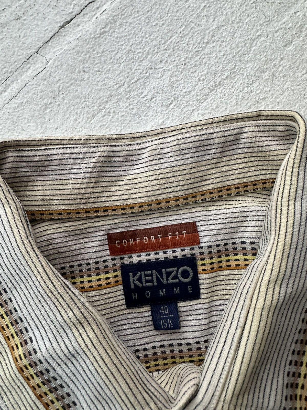 Kenzo 🚨 KENZO HOMME shirts button up Oxford luxury pocket rare Size US M / EU 48-50 / 2 - 4 Thumbnail