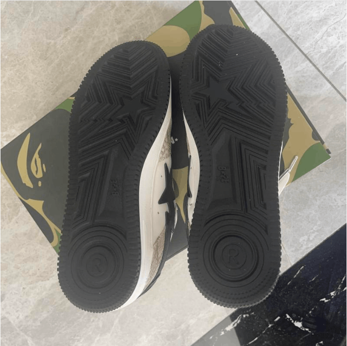 Bape ABATHINGAPE low cut board shoes for men Size US 9 / EU 42 - 5 Thumbnail
