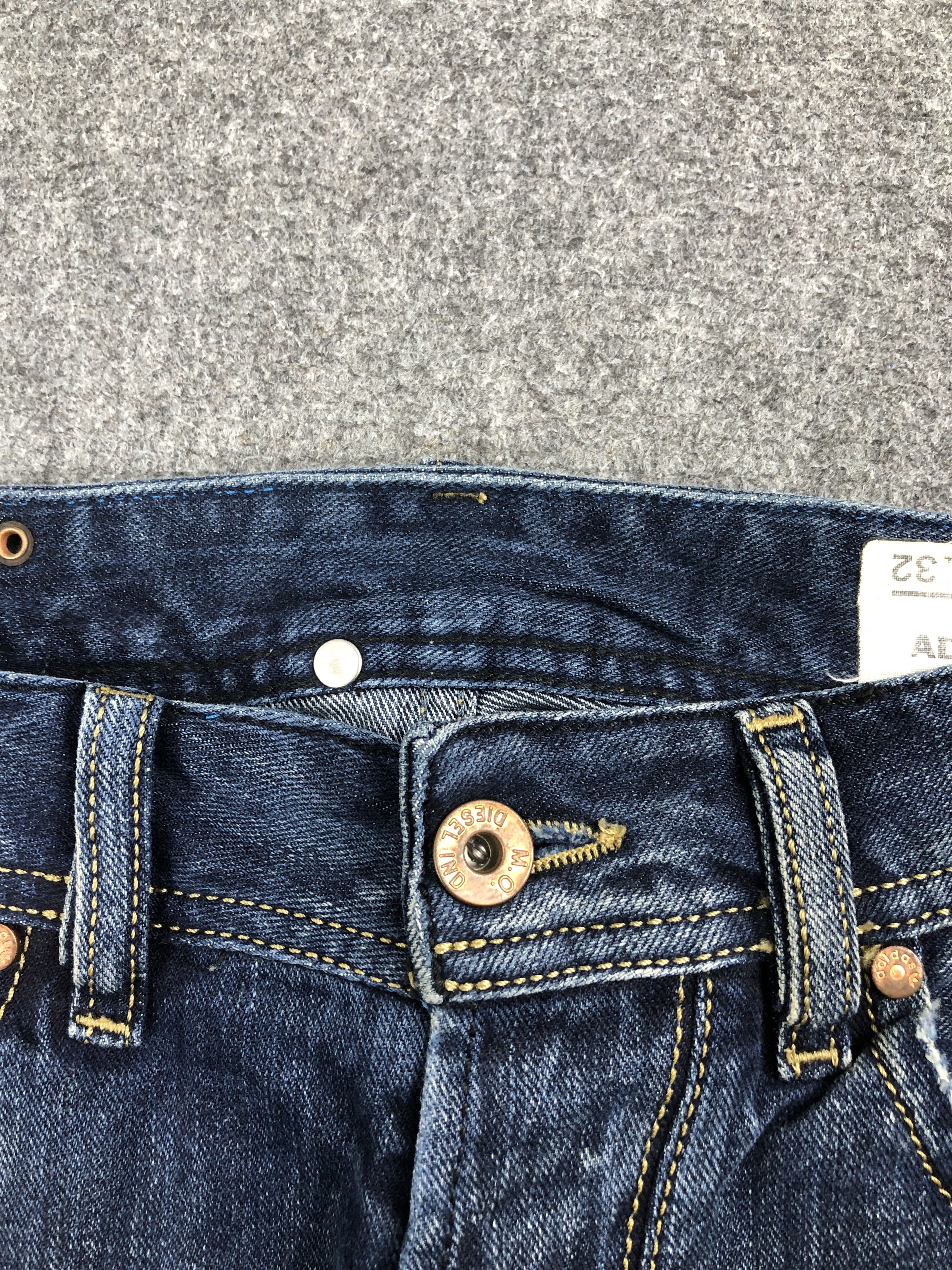 Diesel Vintage Diesel Adi-Larkee Selvedge Jeans DP2480 Size US 30 / EU 46 - 10 Thumbnail