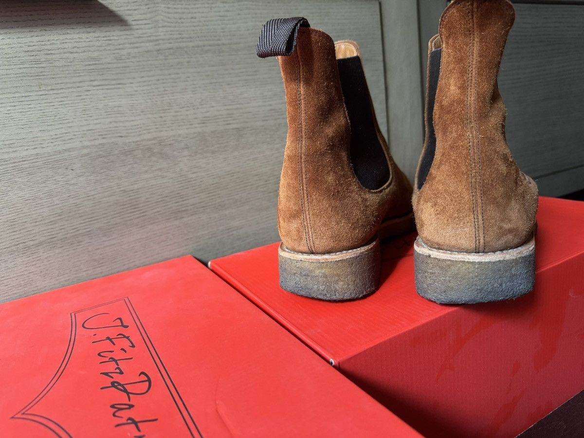 J.FitzPatrick J. Fitzpatrick ALKI Chelsea Boot Fox Suede Size US 7 / EU 40 - 4 Thumbnail