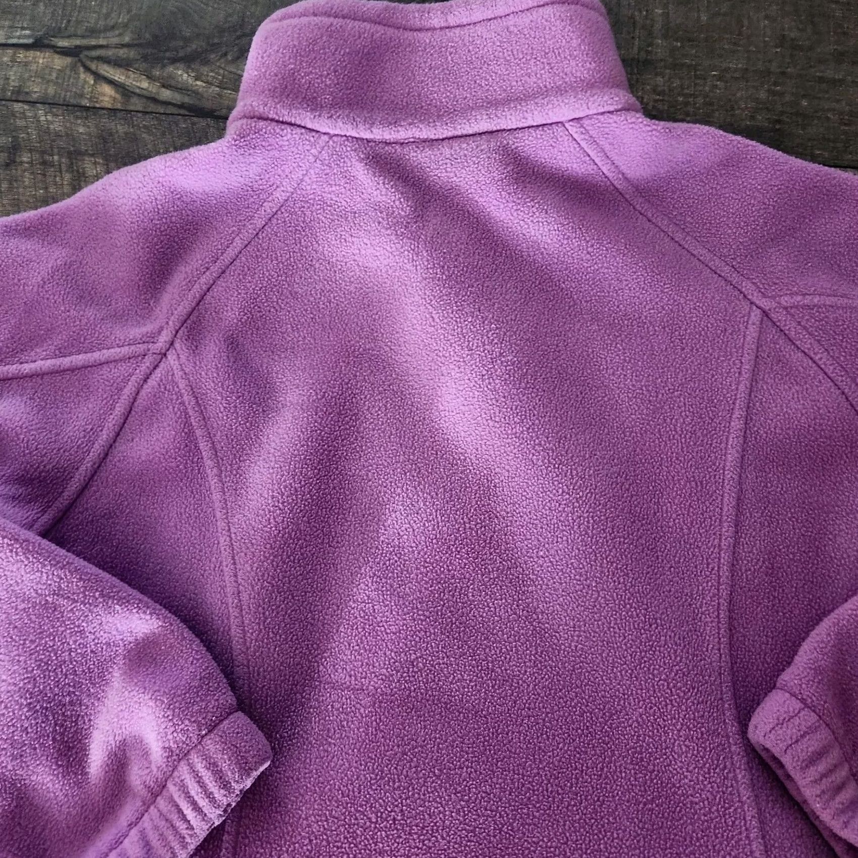 Vintage Columbia Jacket Womens Medium Purple Fleece Full Zip Casual Outdoor Hiking Size M / US 6-8 / IT 42-44 - 6 Thumbnail
