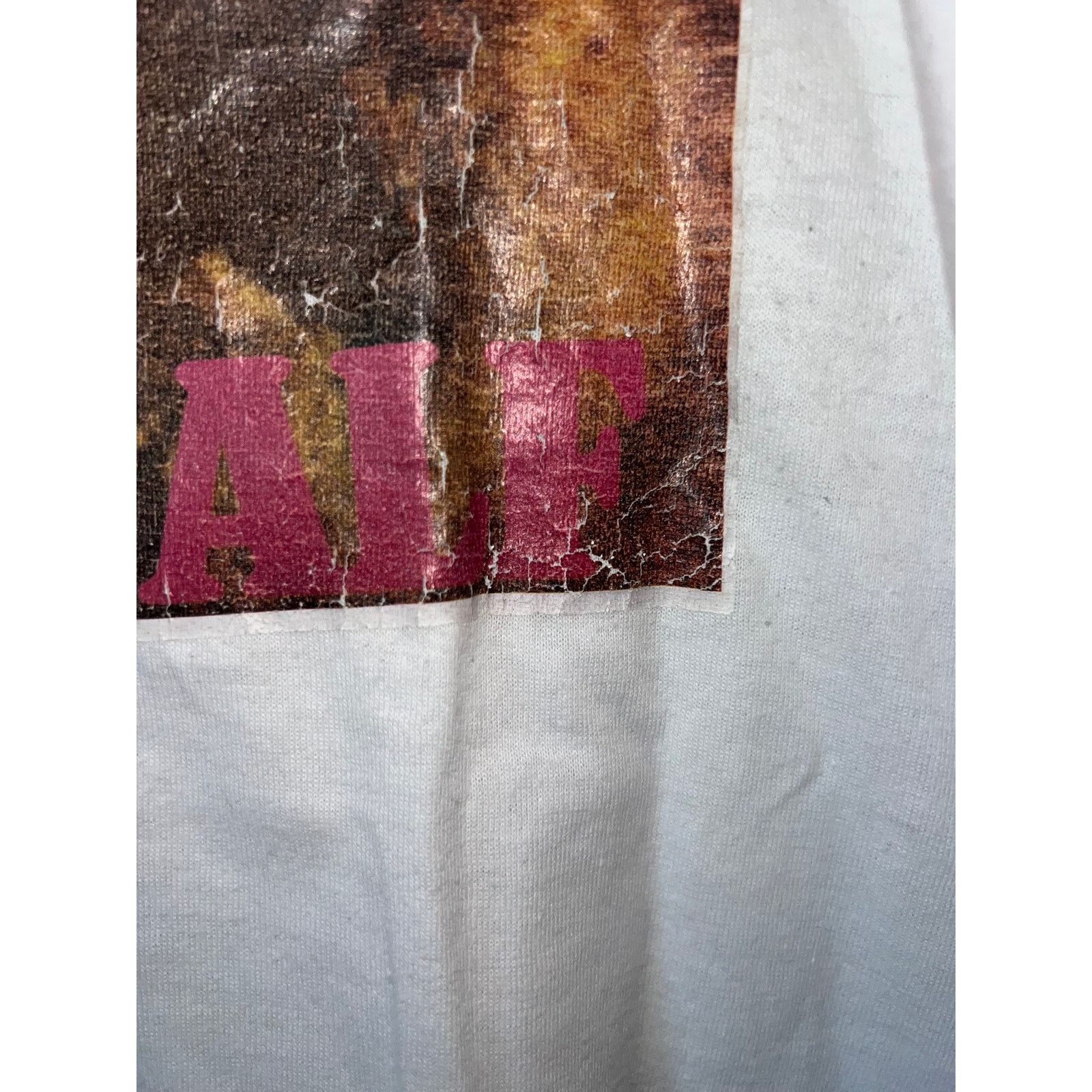 Other 1980s Vintage Alf No Problem TV Series White Shirt VTG 80s L Size US L / EU 52-54 / 3 - 6 Thumbnail