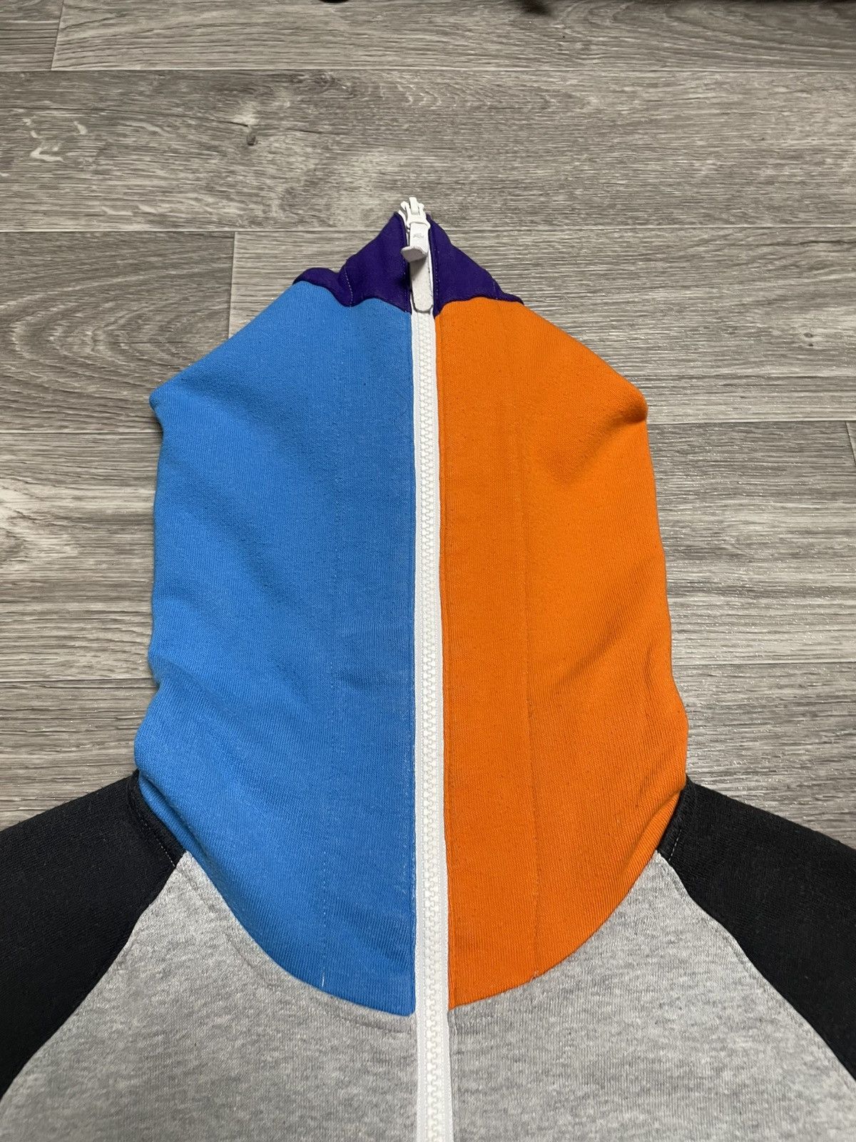 Adidas Vintage Adidas Multicolour Full Zip-Up Hoodie Y2K Rare Size US M / EU 48-50 / 2 - 10 Thumbnail