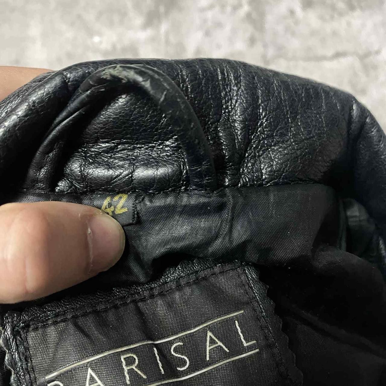 Other Black vintage leather jacket leather Size ONE SIZE - 3 Thumbnail
