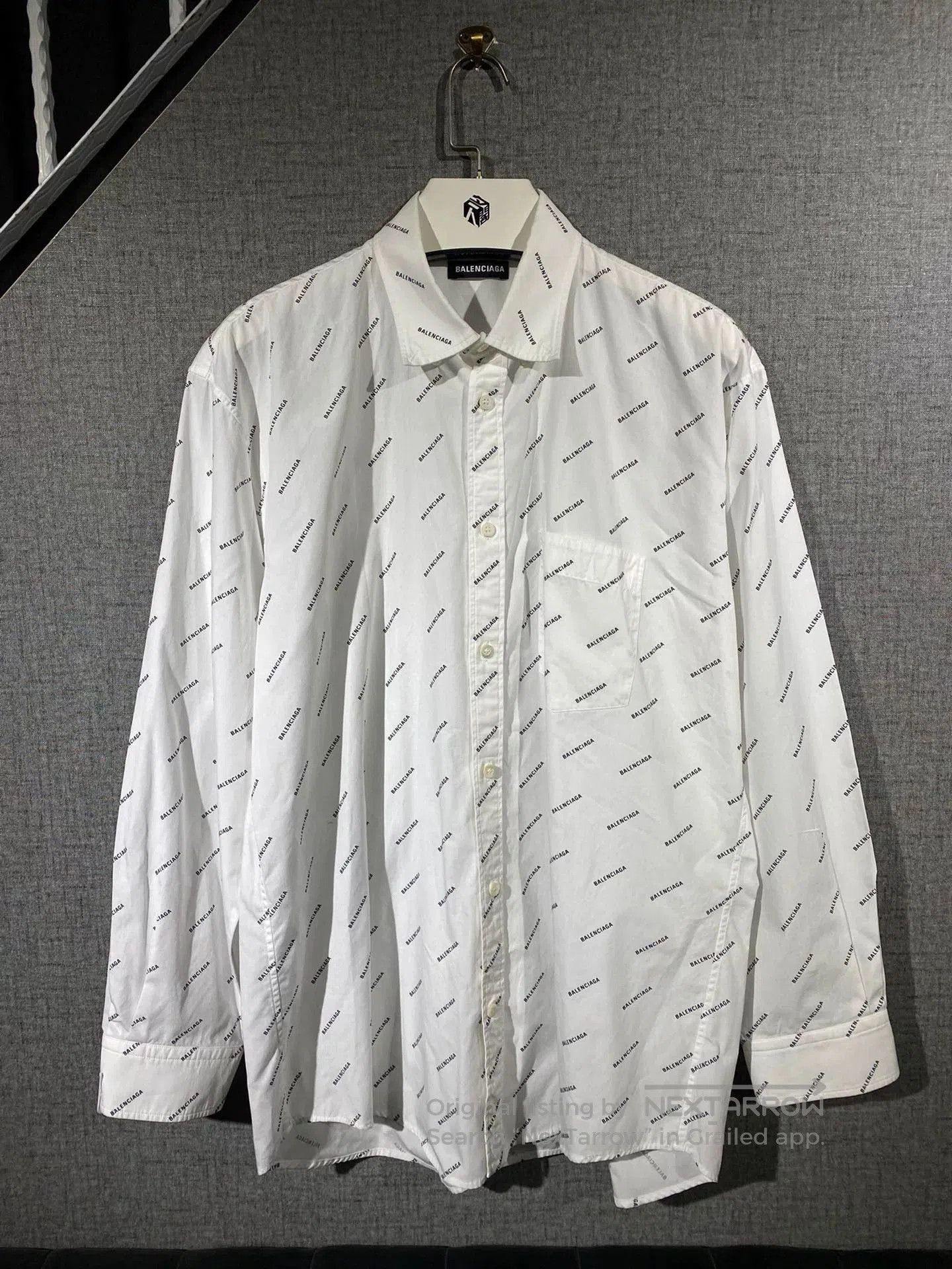 Balenciaga balenciaga long sleeve shirt jacket. Size US L / EU 52-54 / 3 - 1 Thumbnail
