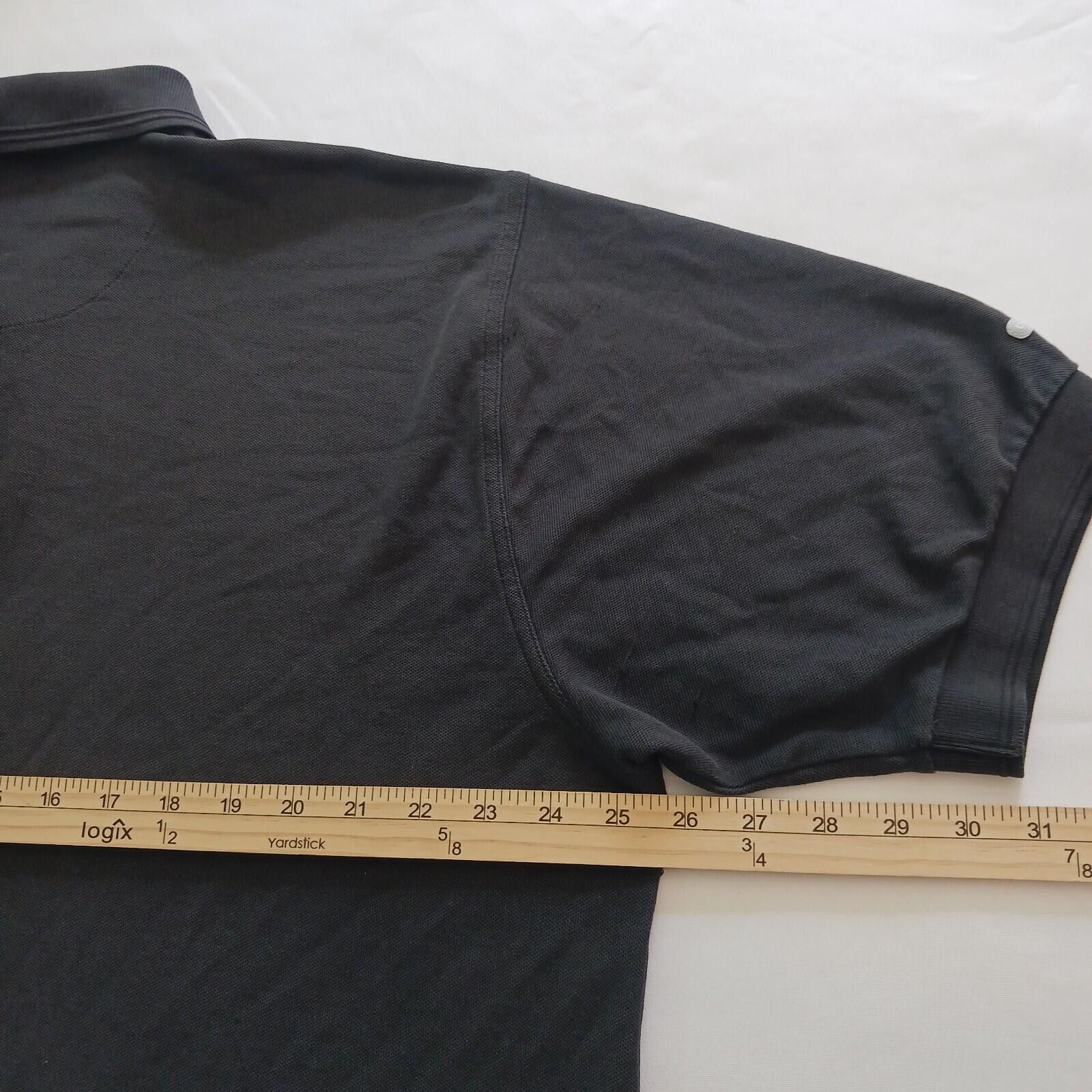 Nike Vintage Nike Team Dri Fit 2-Button Mens Black Polo Shirt 2XL Size US XXL / EU 58 / 5 - 12 Thumbnail