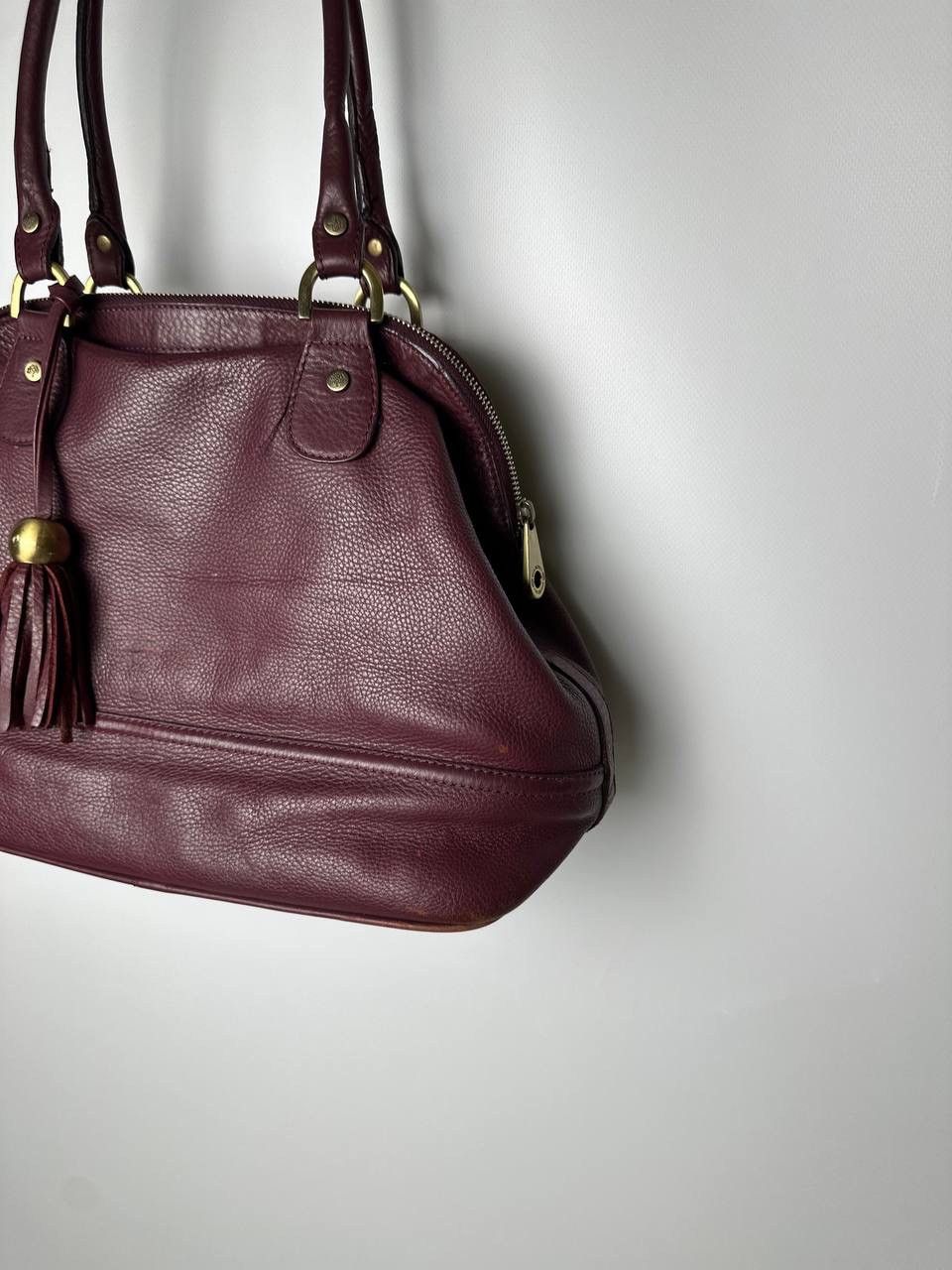 Mulberry Vintage Mulberry Leather Cherry Bag 00s Size ONE SIZE - 3 Thumbnail