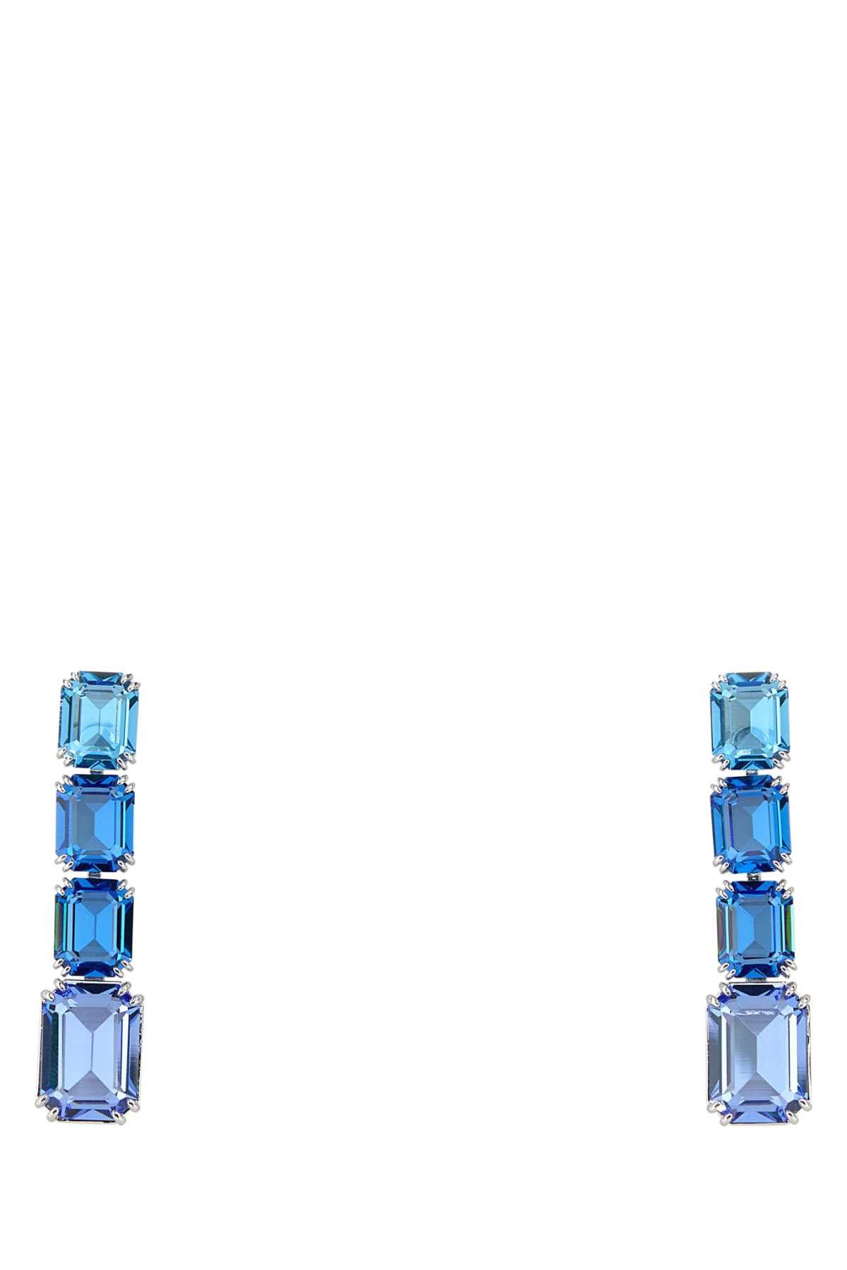 Swarovski Embellished Millenia Metal Earrings Size ONE SIZE - 1 Thumbnail