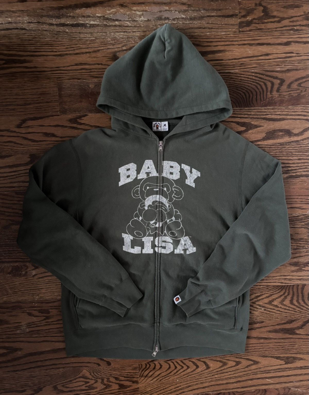 A BATHING APE BABY MIRO LISA ZIP UP フーディ A BATHING APE BABY MIRO LISA ZIP UP フーディ ✨ STRAY KIDS × BABY