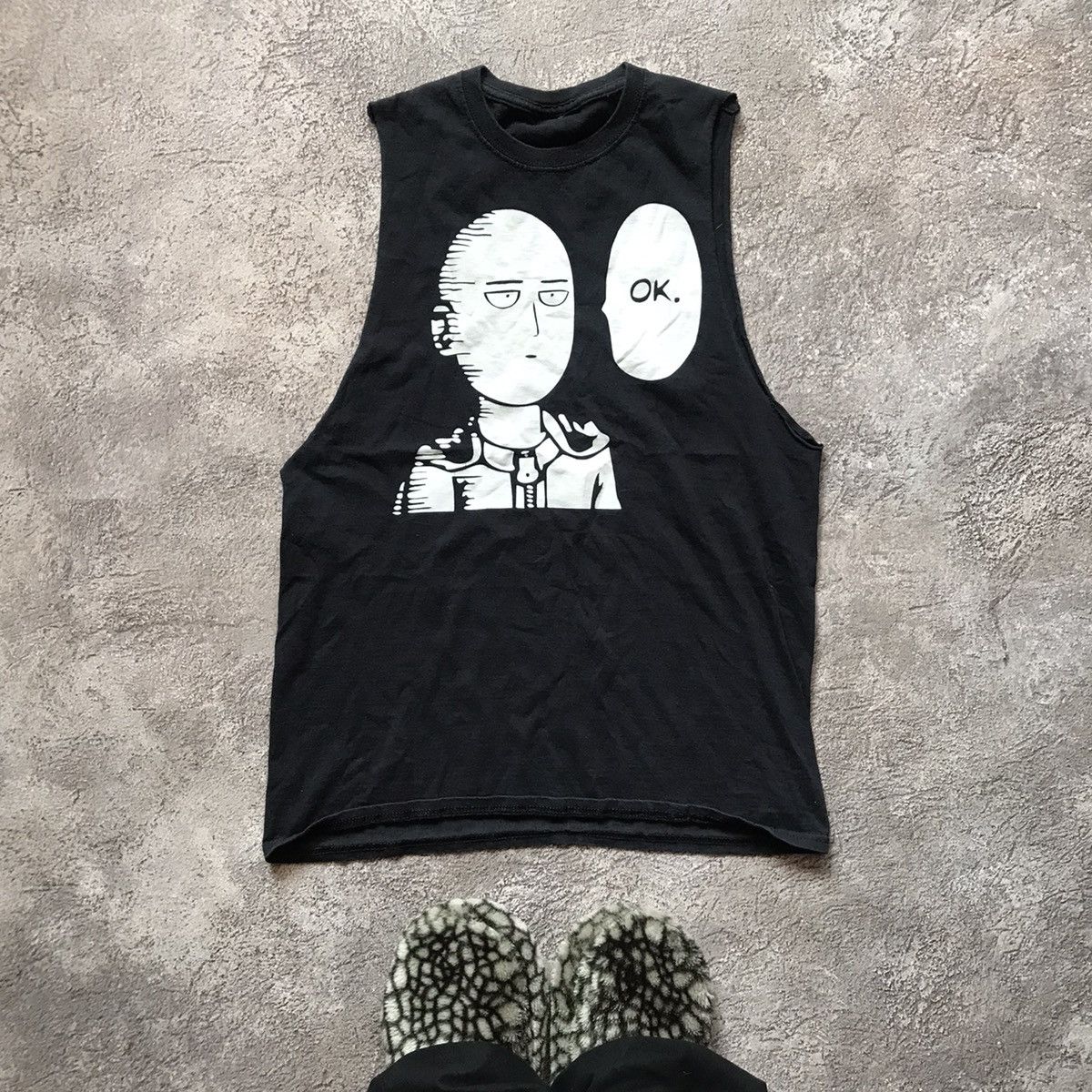Vintage Vintage Y2K One Punch Man Anime Graphic Tank Streetwear L Size US L / EU 52-54 / 3 - 1 Thumbnail