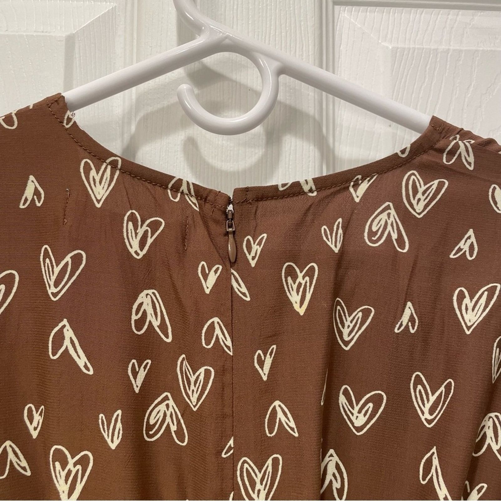Urban Outfitters Urban Outfitters Juliette Printed Short Sleeve Romper M Size 28" / US 6 / IT 42 - 4 Thumbnail