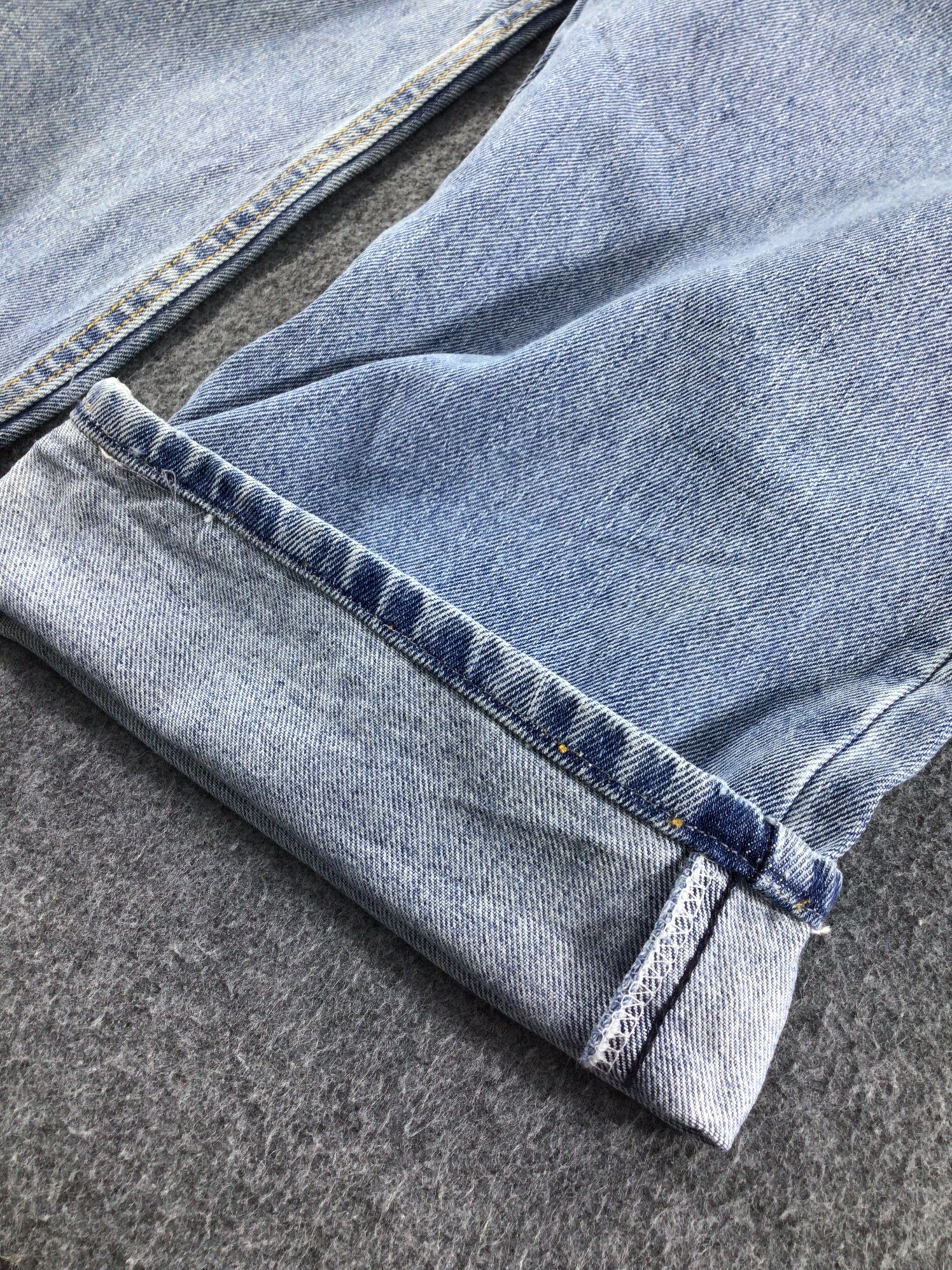 Levi's Vintage Levis 505 Jeans Stone Wash -J480 Size US 35 - 6 Thumbnail