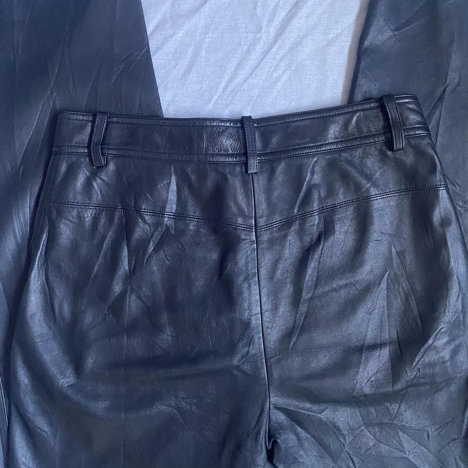 Helmut Lang Helmut Lang black lambskin leather pants Size 26" / US 2 / IT 38 - 7 Thumbnail