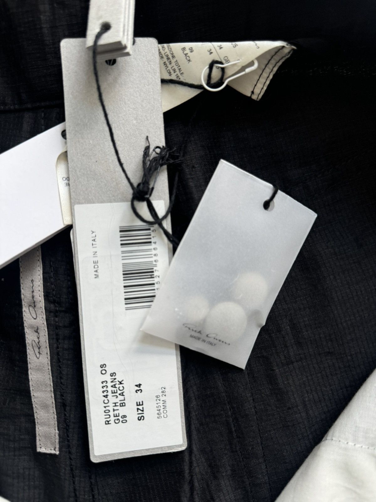 Rick Owens Rick Owens Geth Jeans Size US 34 / EU 50 - 8 Thumbnail