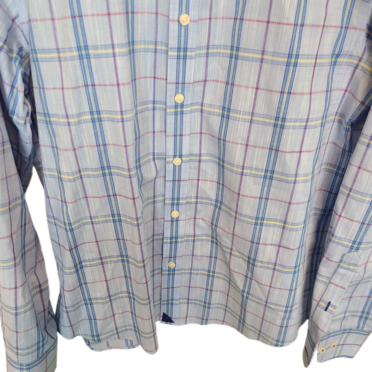 UNTUCKit UNTUCKit Mens Plaid Slim Fit Dress Shirt Size L Career Work Size US L / EU 52-54 / 3 - 3 Thumbnail