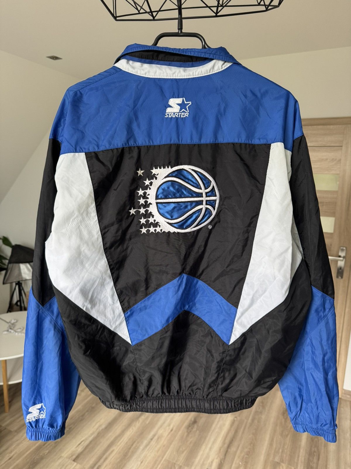 NBA × Starter × Vintage Vintage 90s Orlando Magic Windbreaker Light Jacket NBA Boxy Size US L / EU 52-54 / 3 - 8 Thumbnail