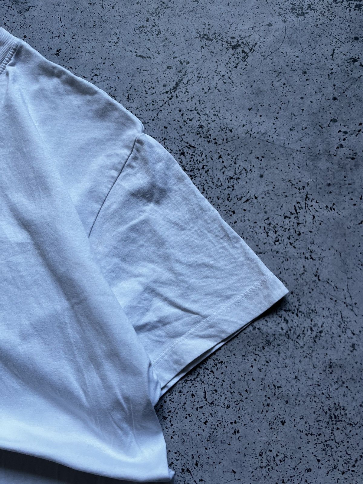 Nike Vintage Nike Center Swoosh White T-shirt Oversized Tee Y2K Size US L / EU 52-54 / 3 - 3 Thumbnail