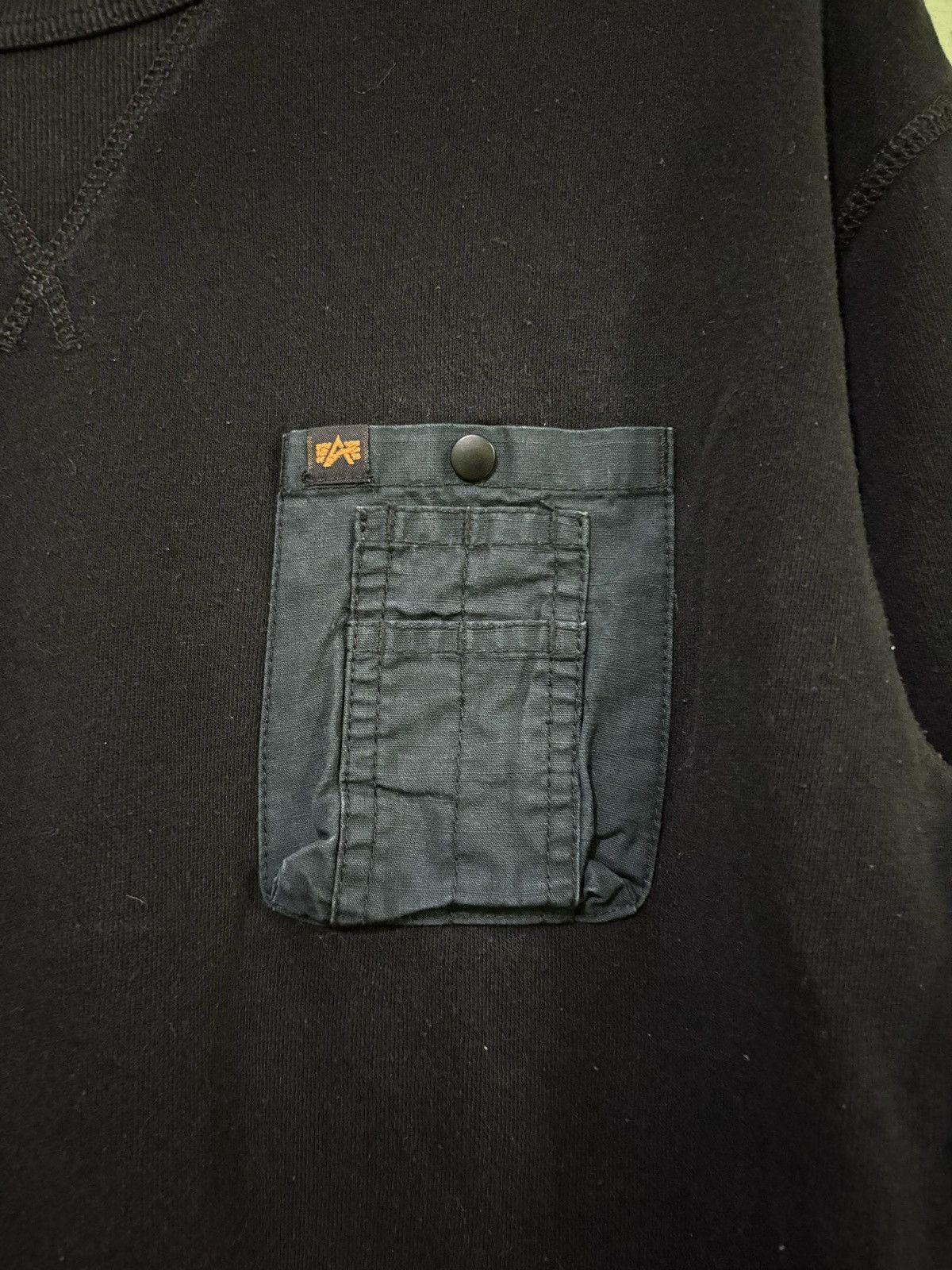 Alpha Industries Alpha Industries Sweatshirt Single Pocket Design Size US L / EU 52-54 / 3 - 8 Thumbnail