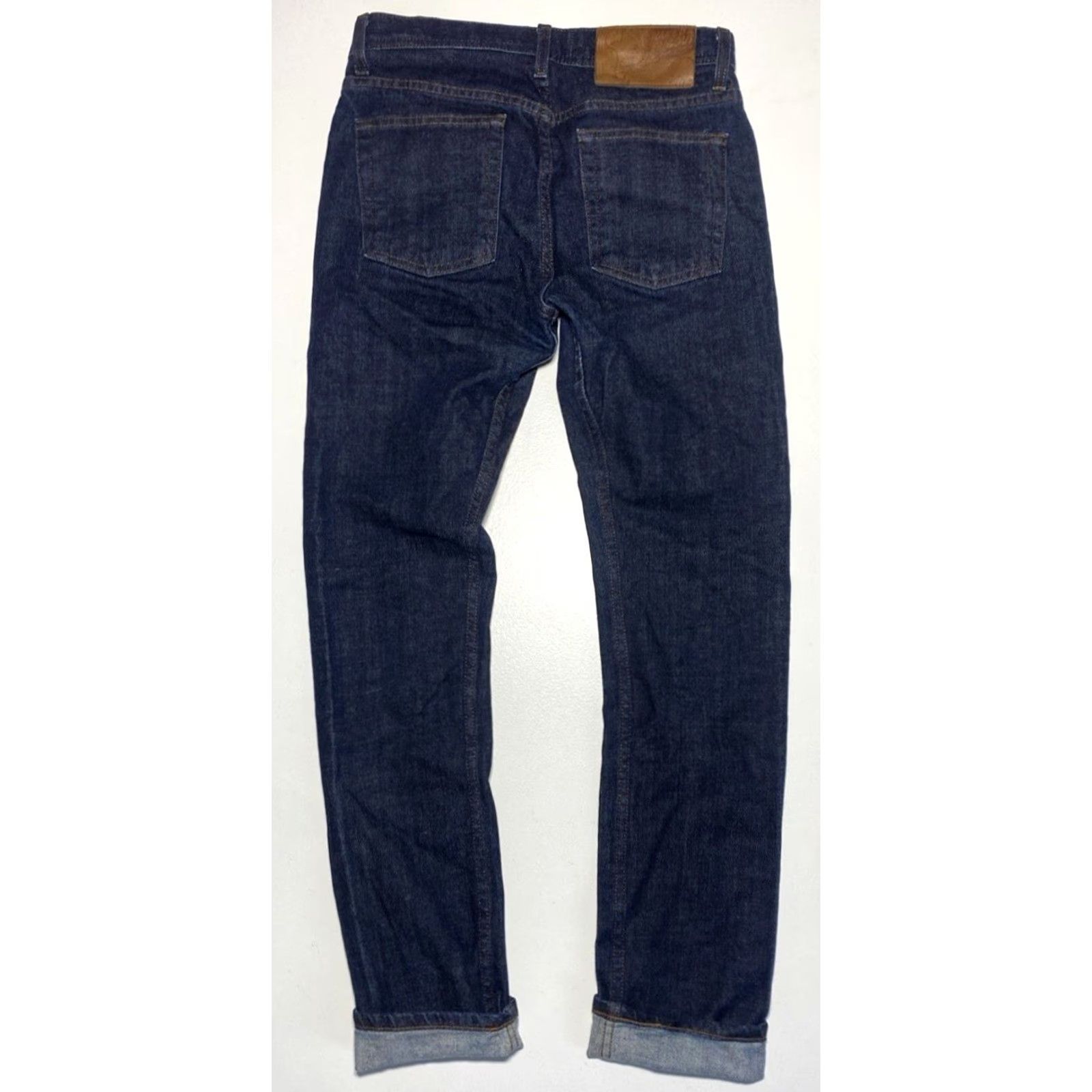 Vintage Naked & Famous Denim Weird Guy Stretch Selvedge Jeans Sz 30x33 Men's Jeans Size US 30 / EU 46 - 2 Thumbnail