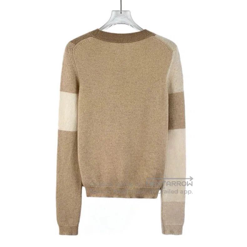 Hermes Hermes Colorblock Cashmere Crewneck Sweater. Size US S / EU 44-46 / 1 - 2 Thumbnail