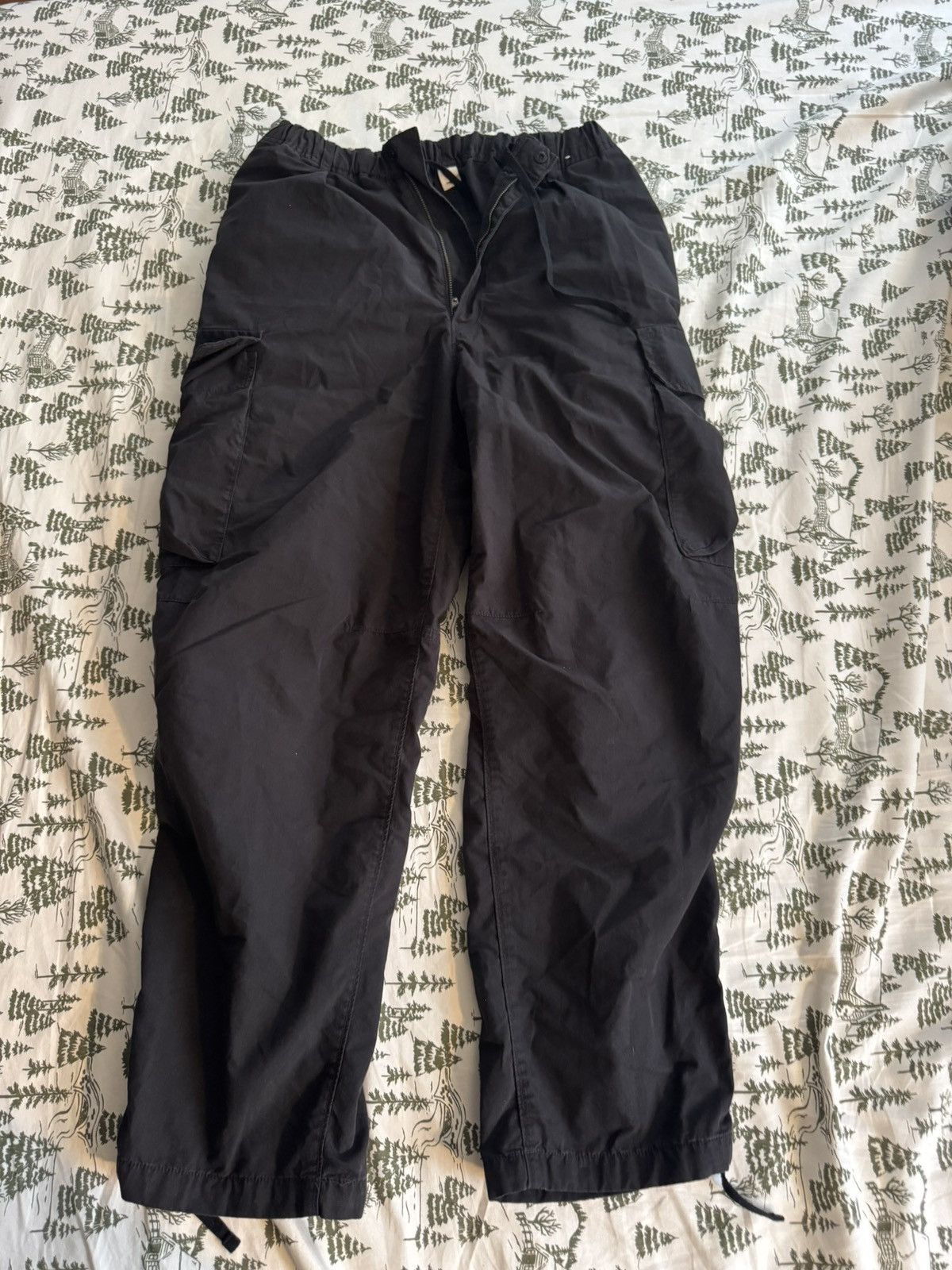 Uniqlo × Vintage Uniqlo black parachute pants Size US 30 / EU 46 - 3 Thumbnail