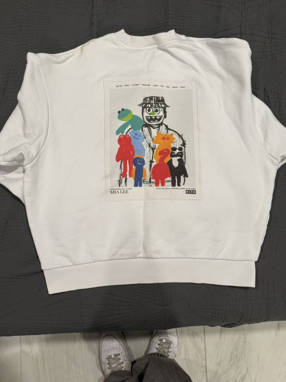 Kith Kith Mia Lee Artist Nelson Crewneck White Size US L / EU 52-54 / 3 - 1 Thumbnail