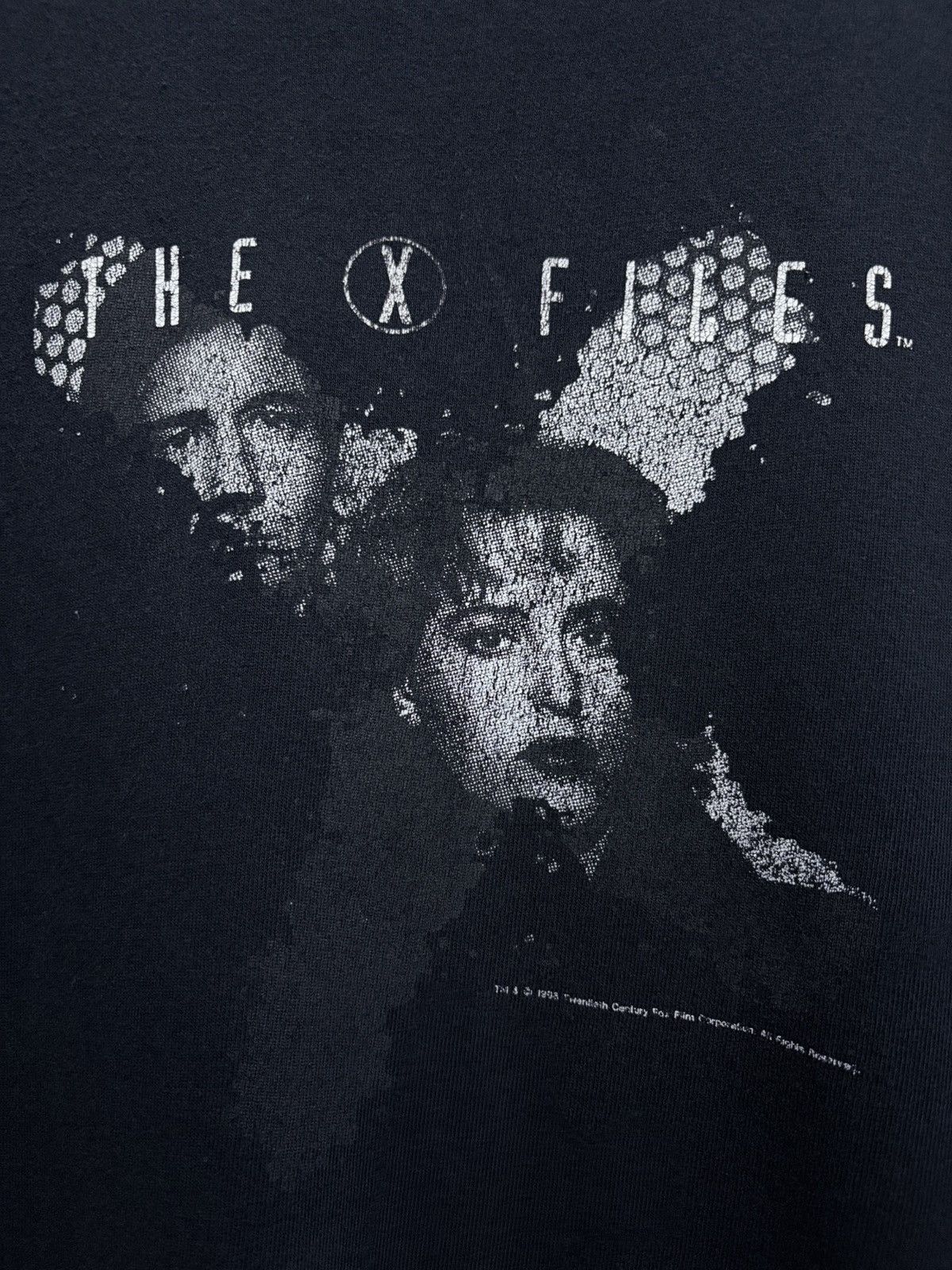 Vintage Vintage 90's Drama Series - The X Files / Thriller T-Shirt Size US M / EU 48-50 / 2 - 4 Thumbnail
