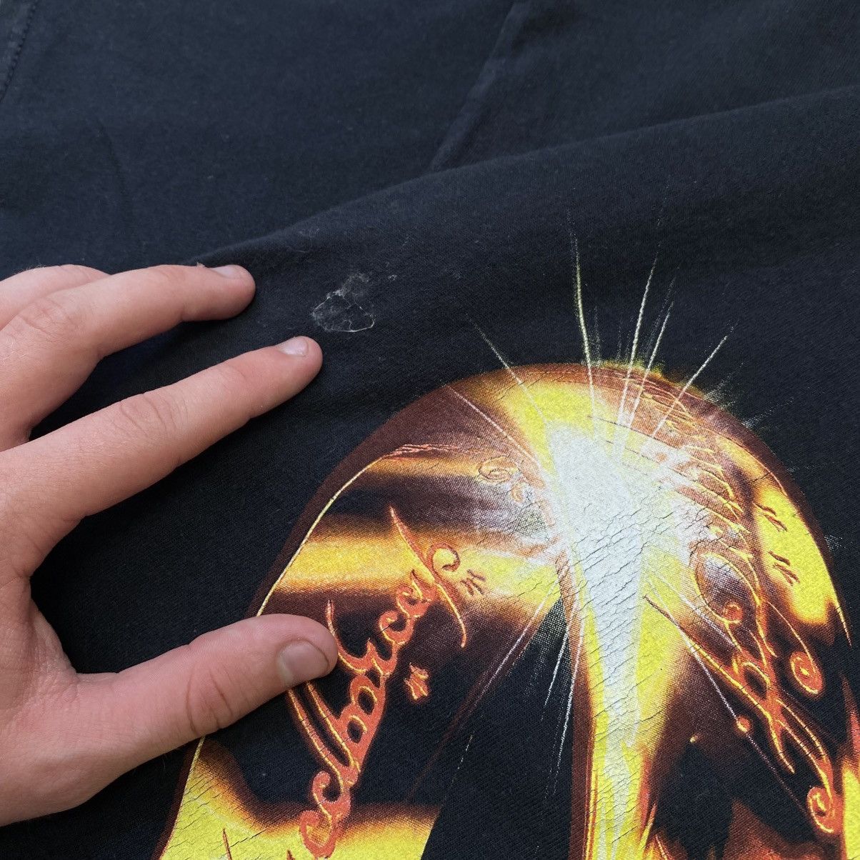 Vintage Vintage RARE The Lord Of The Rings 90’s Big Logo movie tee Size US XL / EU 56 / 4 - 5 Thumbnail