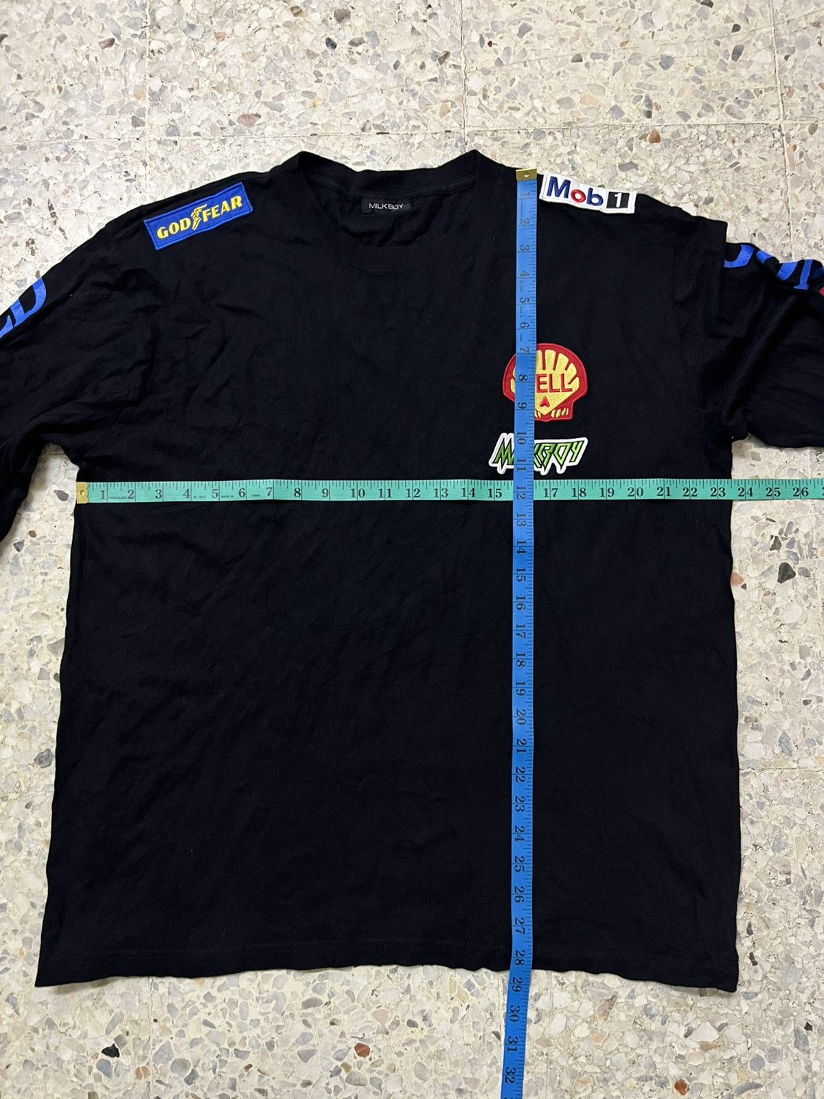 Japanese Brand VINTAGE Milkboy Japan Godspeed Racing Embroidery Tee Y2K Size US XL / EU 56 / 4 - 10 Thumbnail