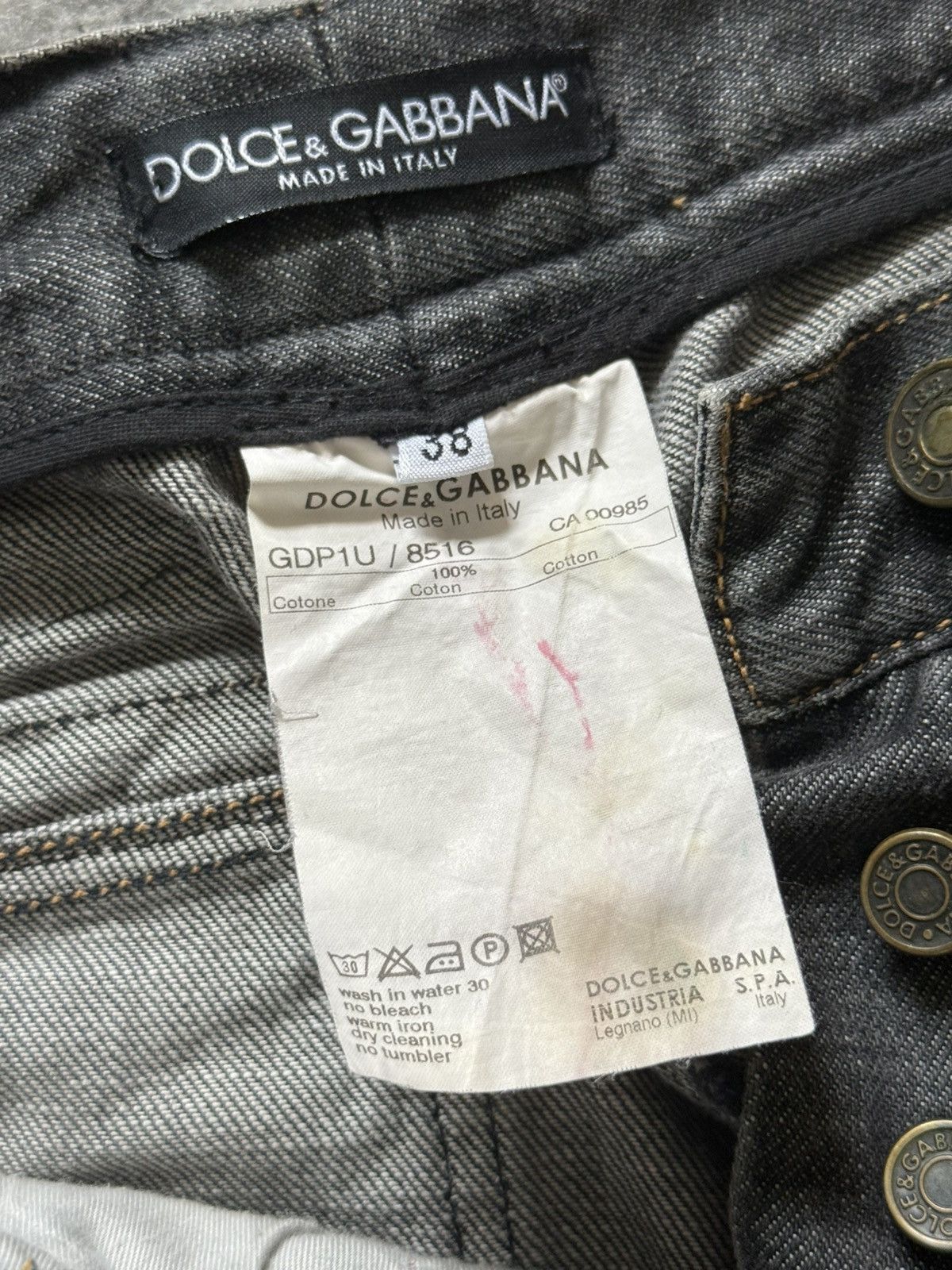 Dolce & Gabbana Dolce Gabbana Bondage jeans AW2003 Size US 29 - 6 Thumbnail