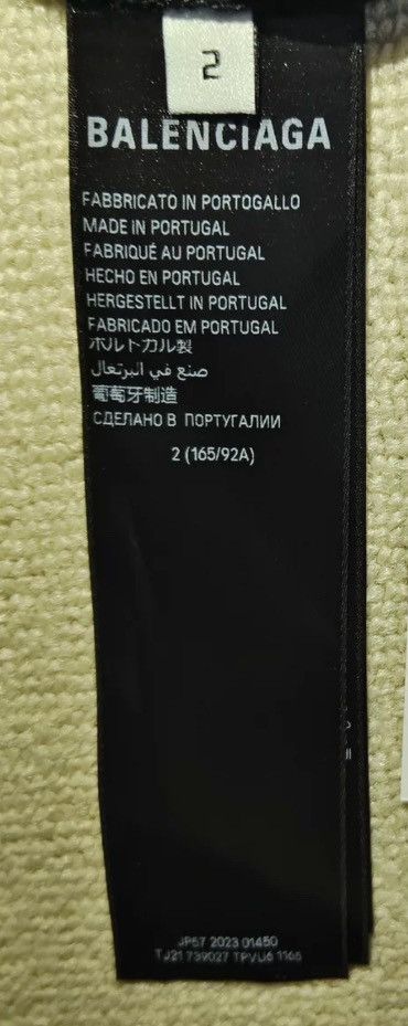 Balenciaga Balenciaga 23fw long sleeved sweatshirt2412-Nextarrow Size US M / EU 48-50 / 2 - 5 Thumbnail