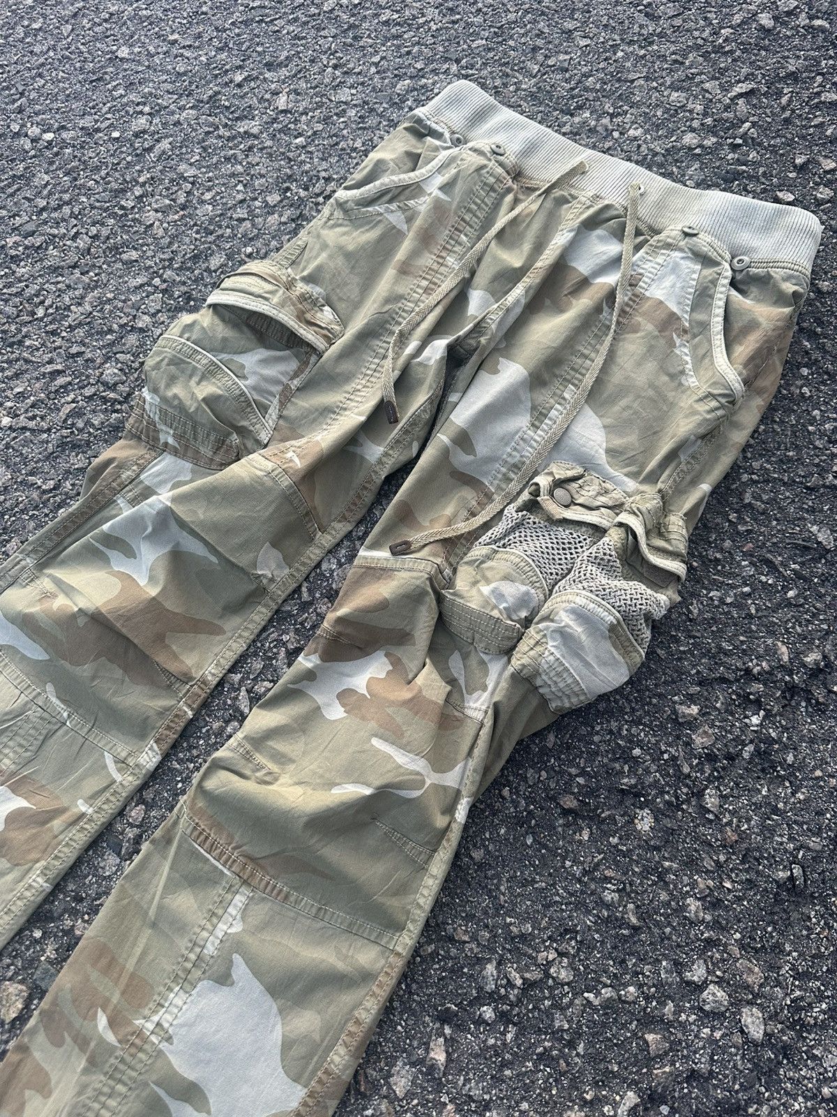 GOA G.O.A Goa Drawstring Flared Cargo Pants Size US 28 / EU 44 - 20 Thumbnail