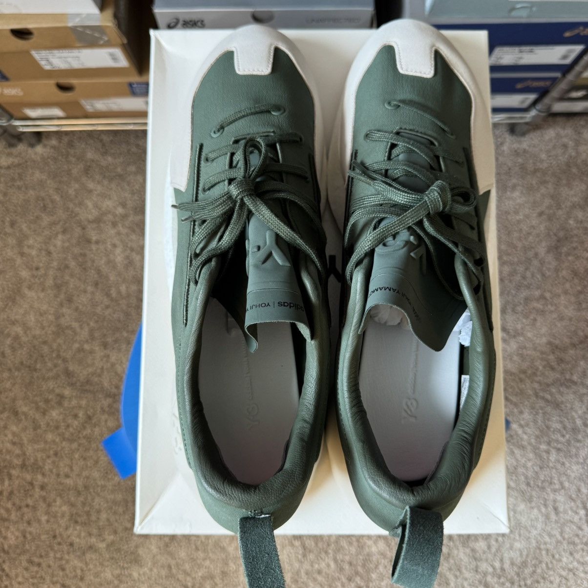 Adidas × Y-3 × Yohji Yamamoto Y-3 Orisan “Shadow Green” Size US 12.5 / EU 45-46 - 6 Thumbnail